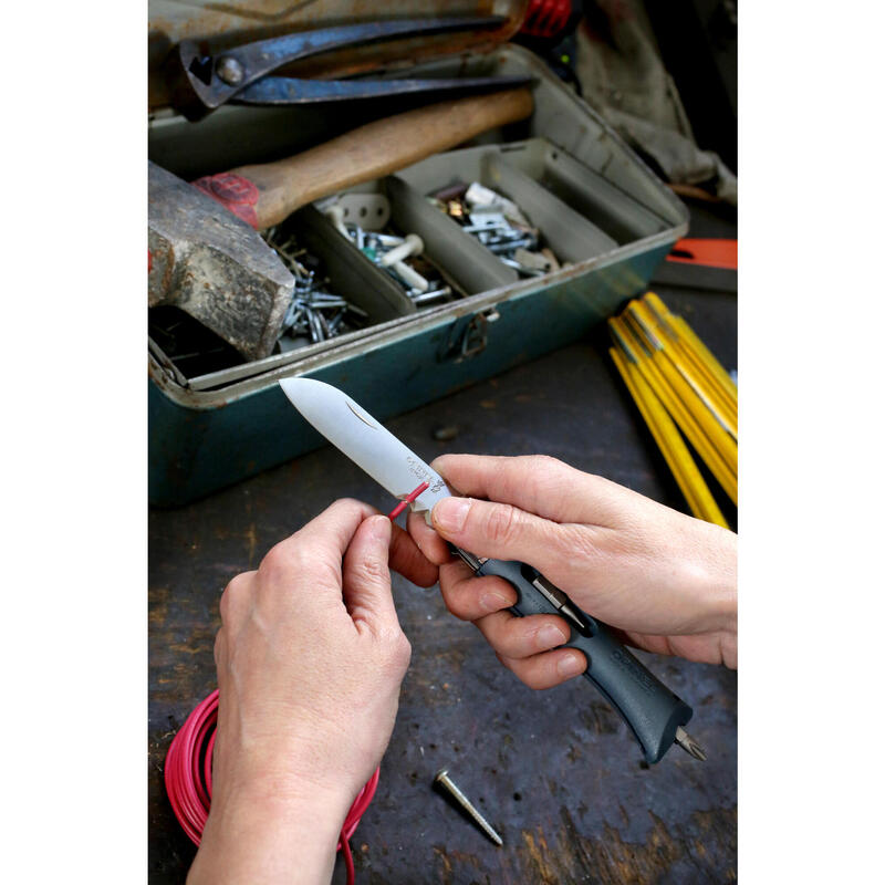 Zavírací nůž 8 cm nerezový Opinel č. 9 dubová střenka