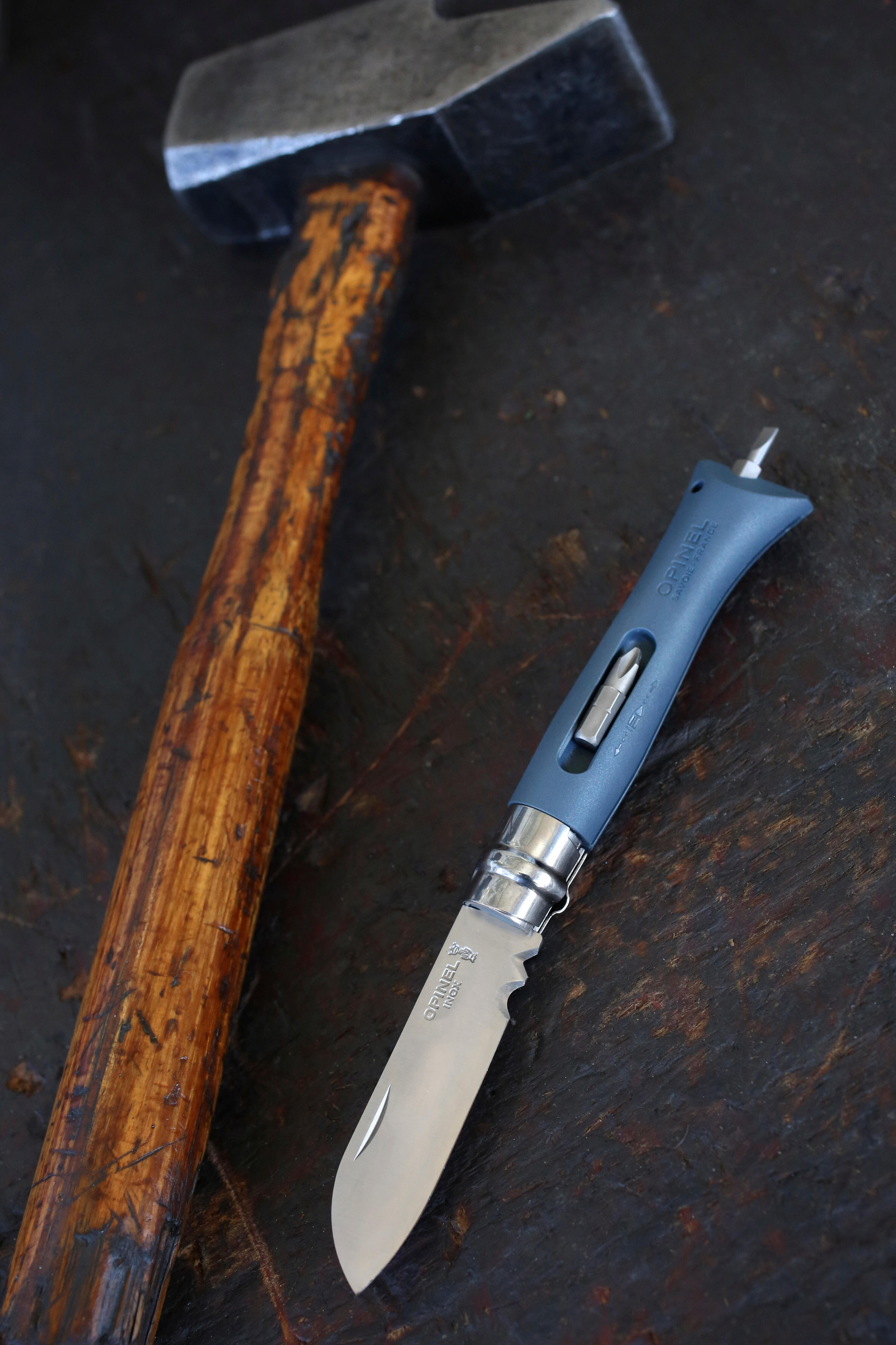 Coltello serramanico caccia OPINEL BRICOLAGE n° 9 inox 8 cm 16/16