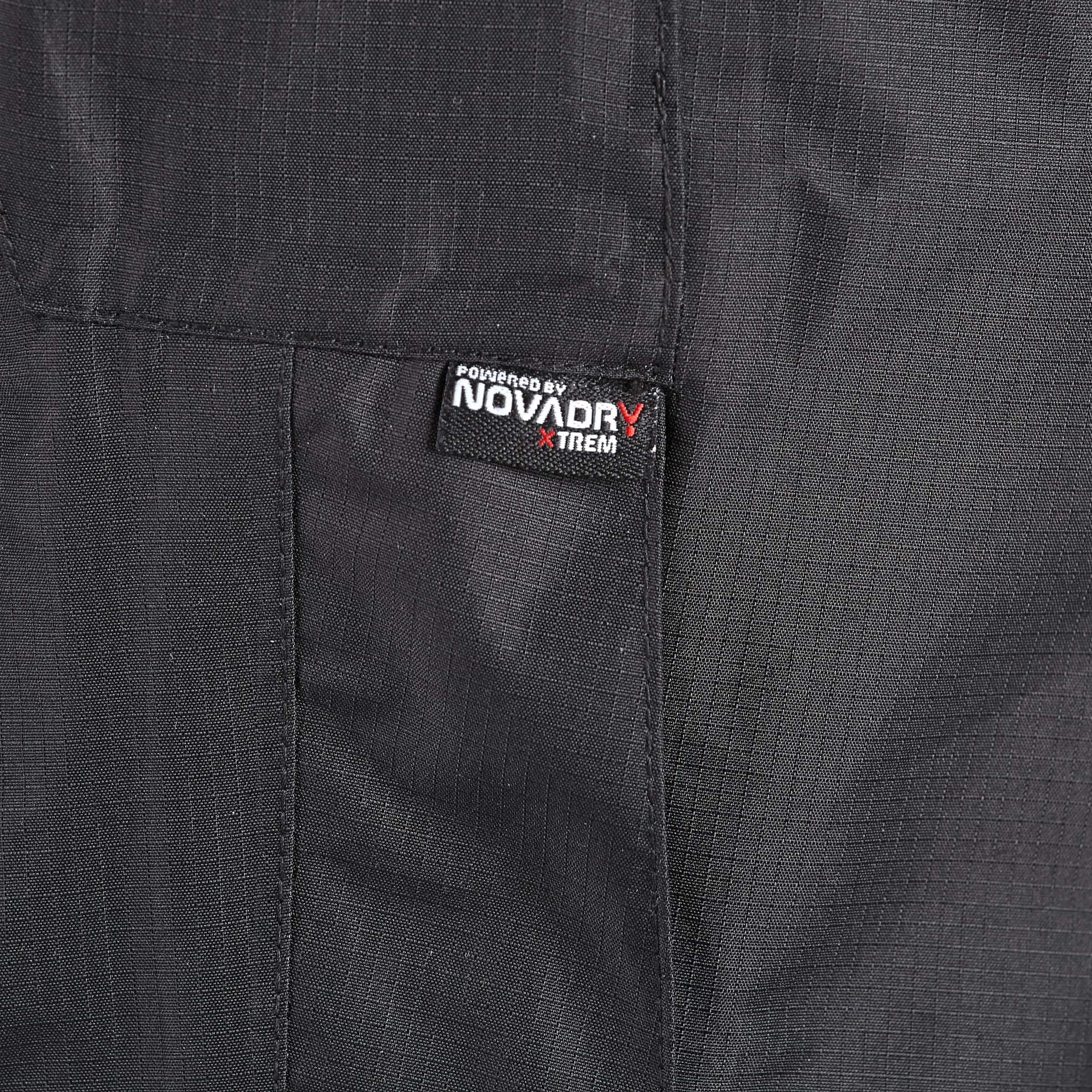 MH500 Men's Waterproof Mountain Hiking Rain Over-Trousers - Black 12/21