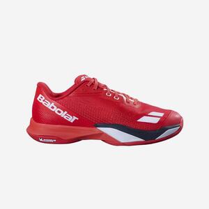 Zapatillas de tenis multipista hombre, Jet Mach 4 rojo