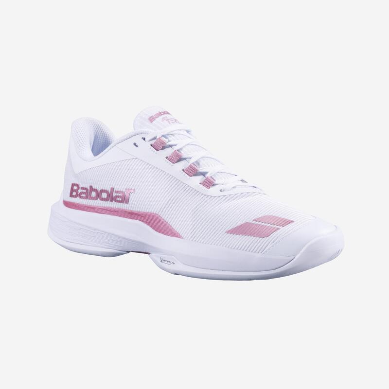 Încălțăminte de tenis pentru orice suprafață Jet Tere 2 alb roz damă