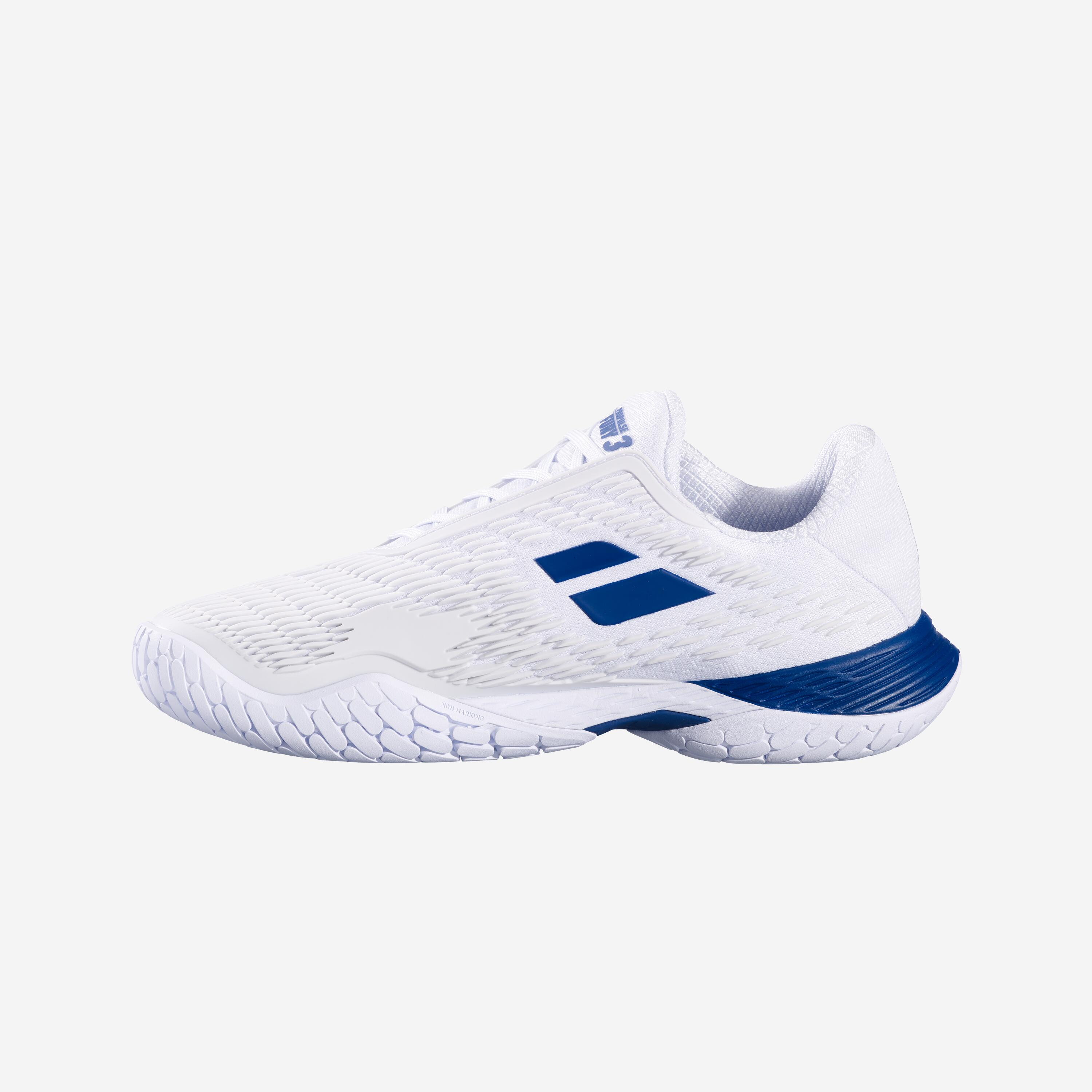 Chaussures de tennis multicourt homme, Propulse Fury 3 blanc bleu 5/5