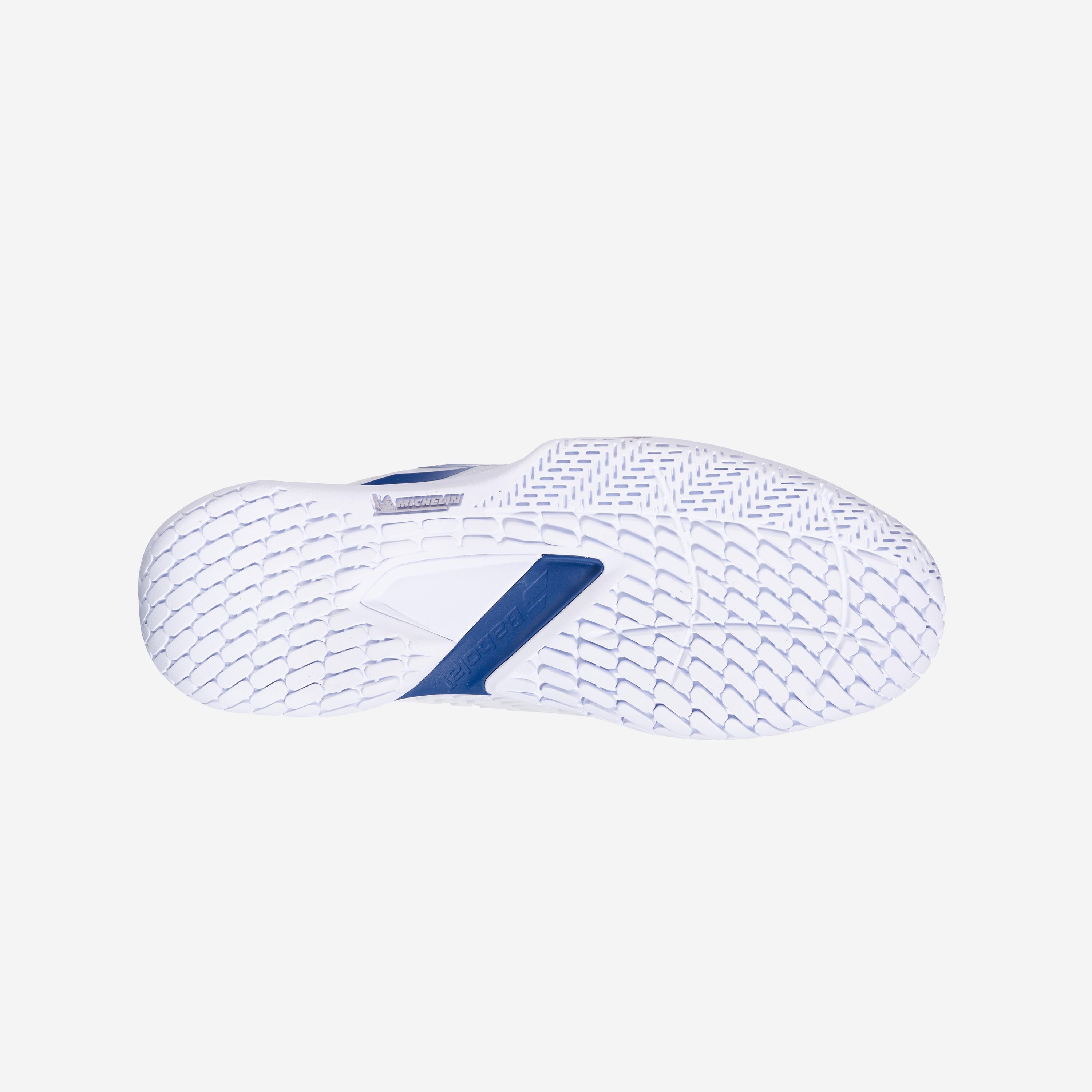 Chaussures de tennis multicourt homme, Propulse Fury 3 blanc bleu 4/5