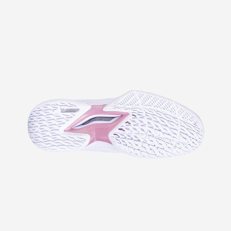 Încălțăminte de tenis pentru orice suprafață Jet Tere 2 alb roz damă