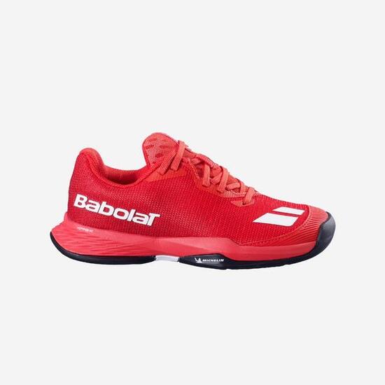 Chaussures de tennis multicourt enfant, Jet Mach 3 Jr rouge