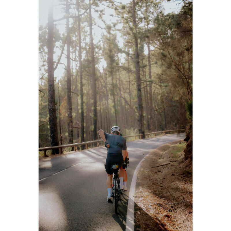 Colanți scurți ciclism pe șosea distanțe lungi EDR Ultra Negru Bărbați