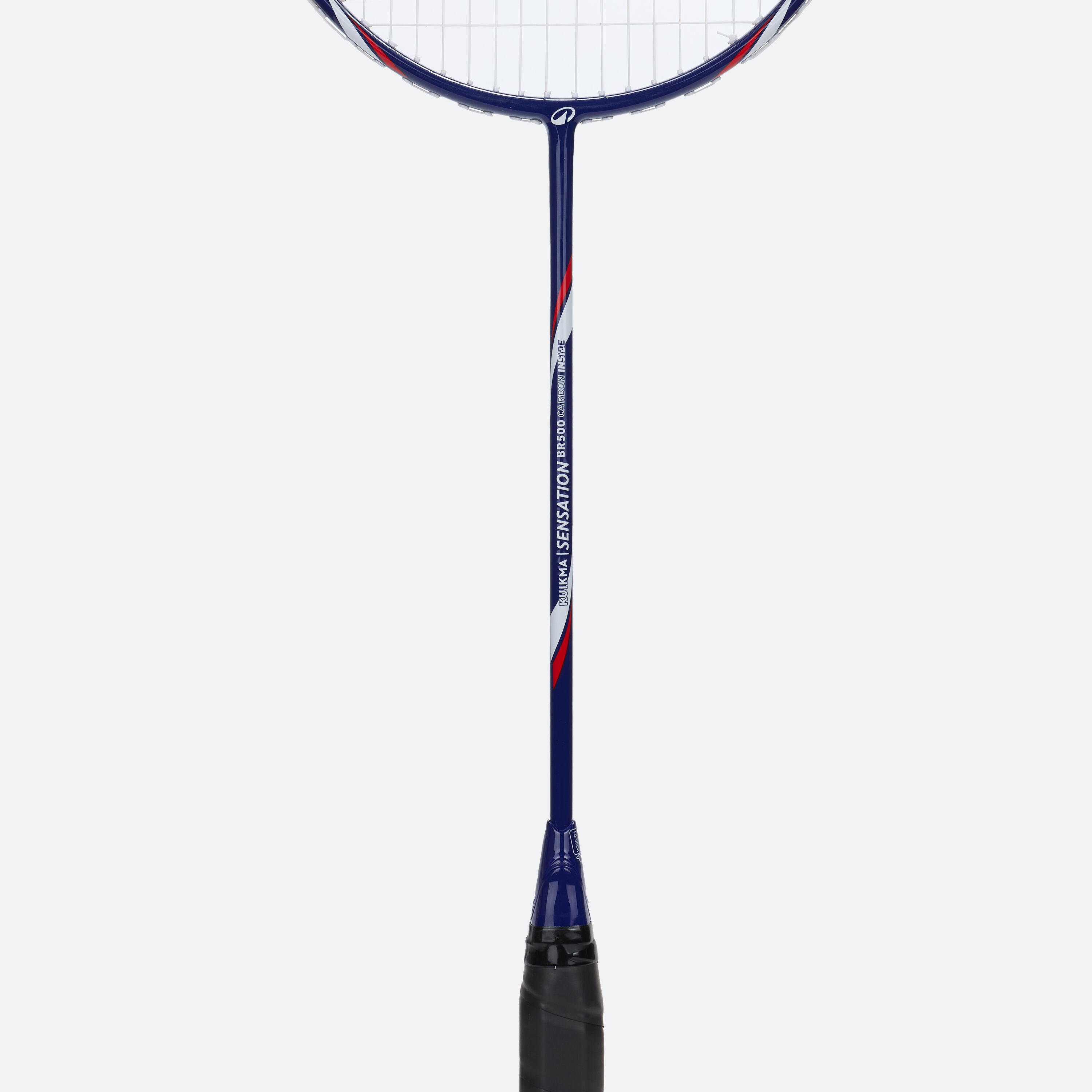 ADULT BADMINTON RACKET BR SENSATION 500 SET WHITE BLUE -  3