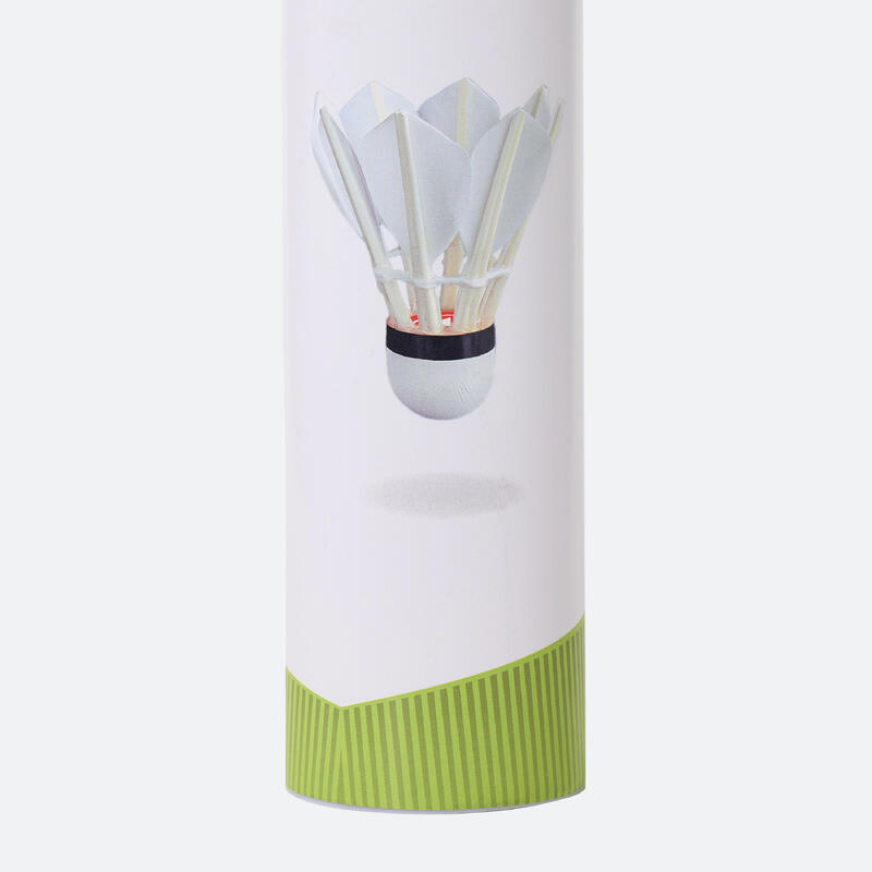 Set de 12 fluturași din pene pentru badminton FSC 50