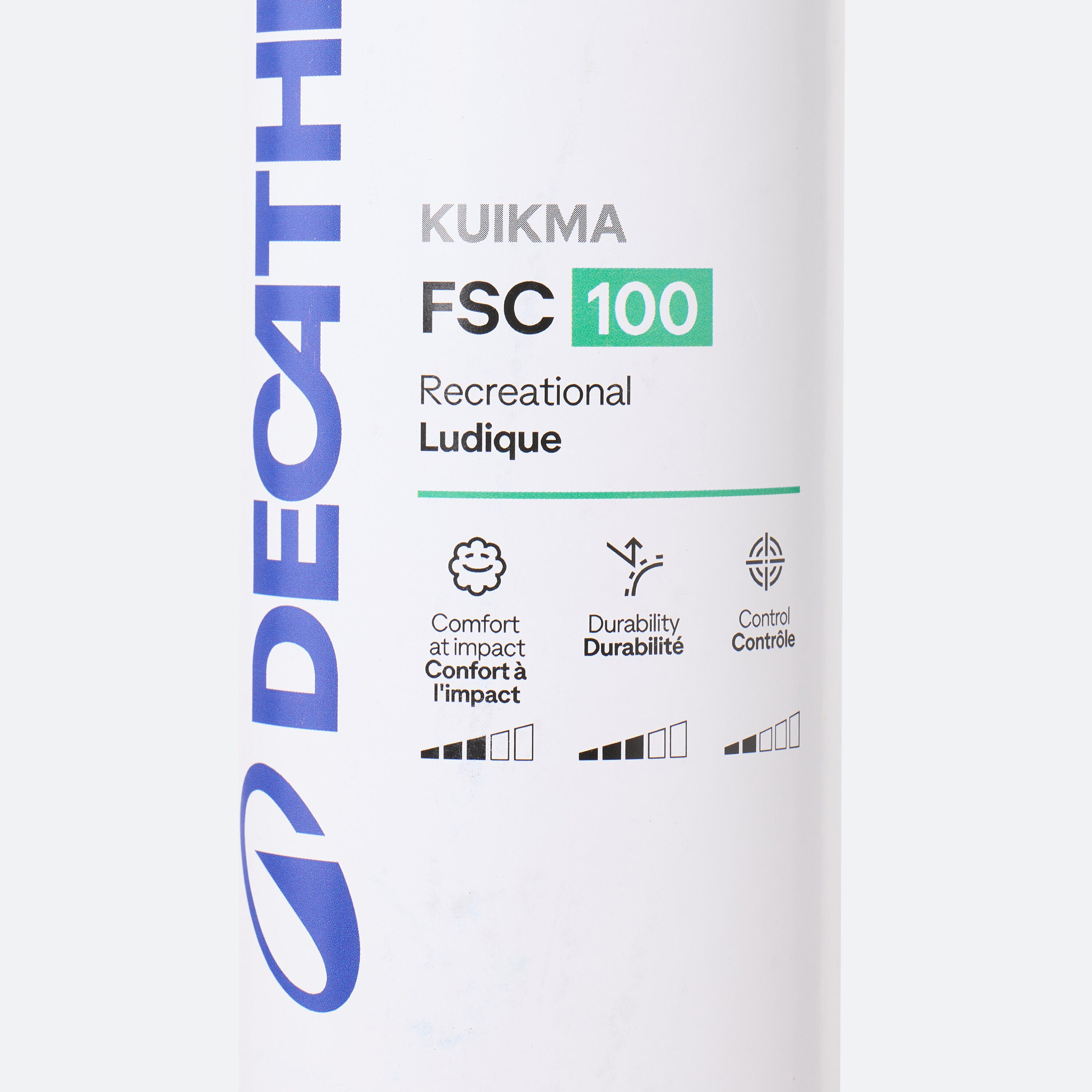 Lot de 12 volants de badminton plumes FSC 100 5/14