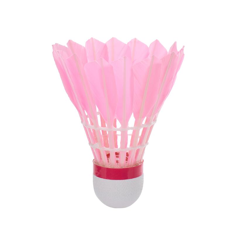 Set 12 fluturași pene FSC 530 Speed 77 Roz