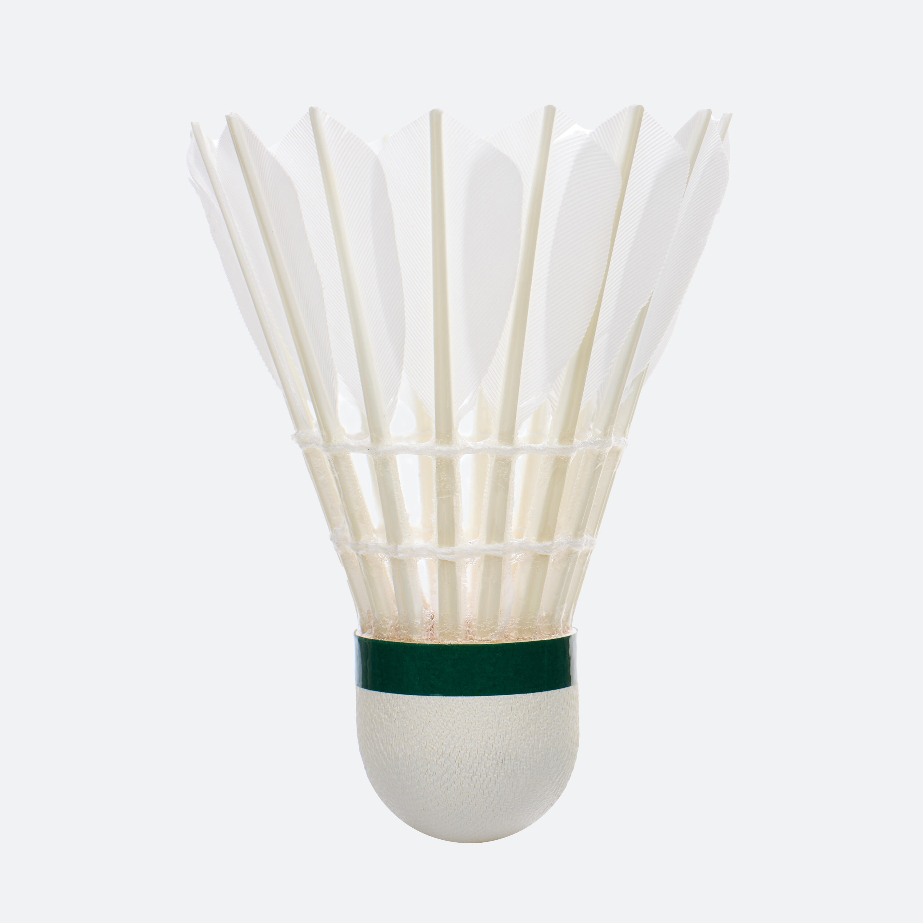 Volants de badminton en plumes vitesse 77 paq. 12 - FSC 560 blanc - KUIKMA