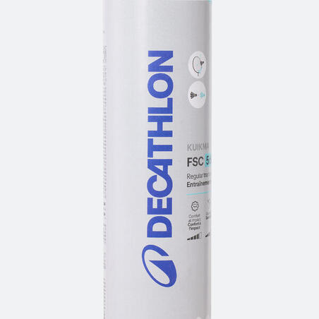 ВОЛАНЫ ДЛЯ БАДМИНТОНА ПЕРЬЕВЫЕ FSC 560 SPEED 78 12 ШТ.