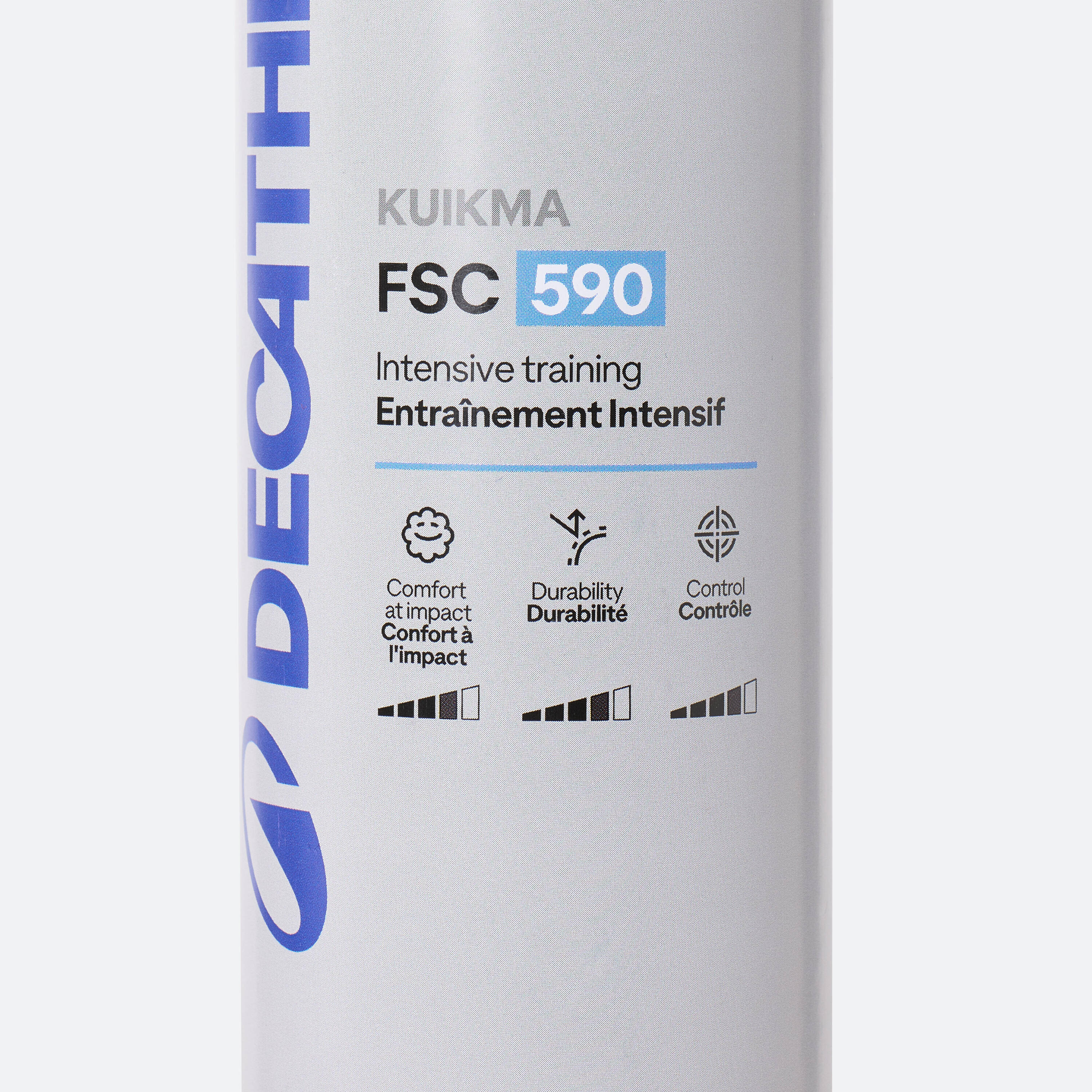 Badminton Feather Shuttlecock FSC 590 Speed 76 x12 -  3
