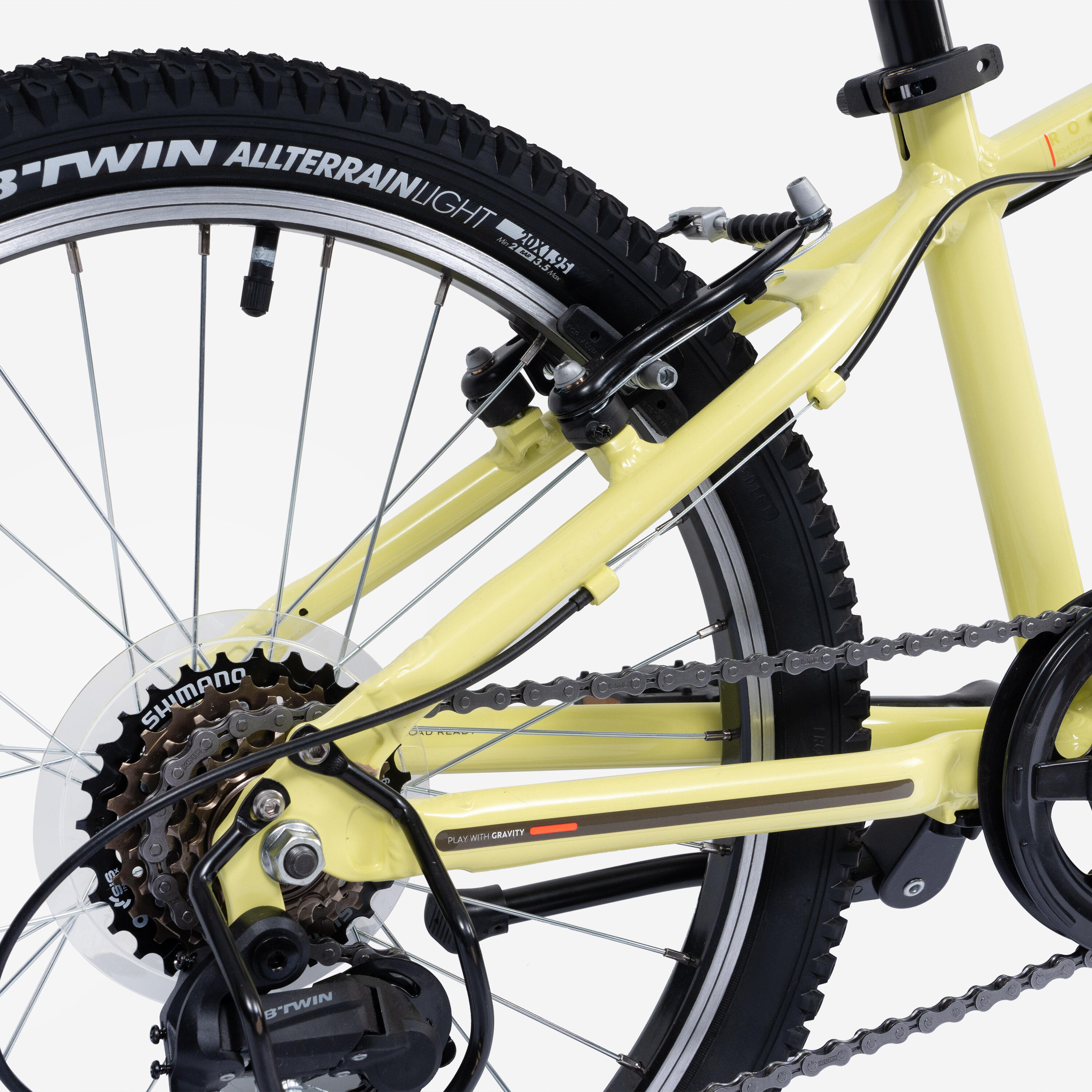 デカトロン 20インチ MTB ディスクブレーキ(日本未発売モデル) サイクリング 20インチ EXPL 500 CN