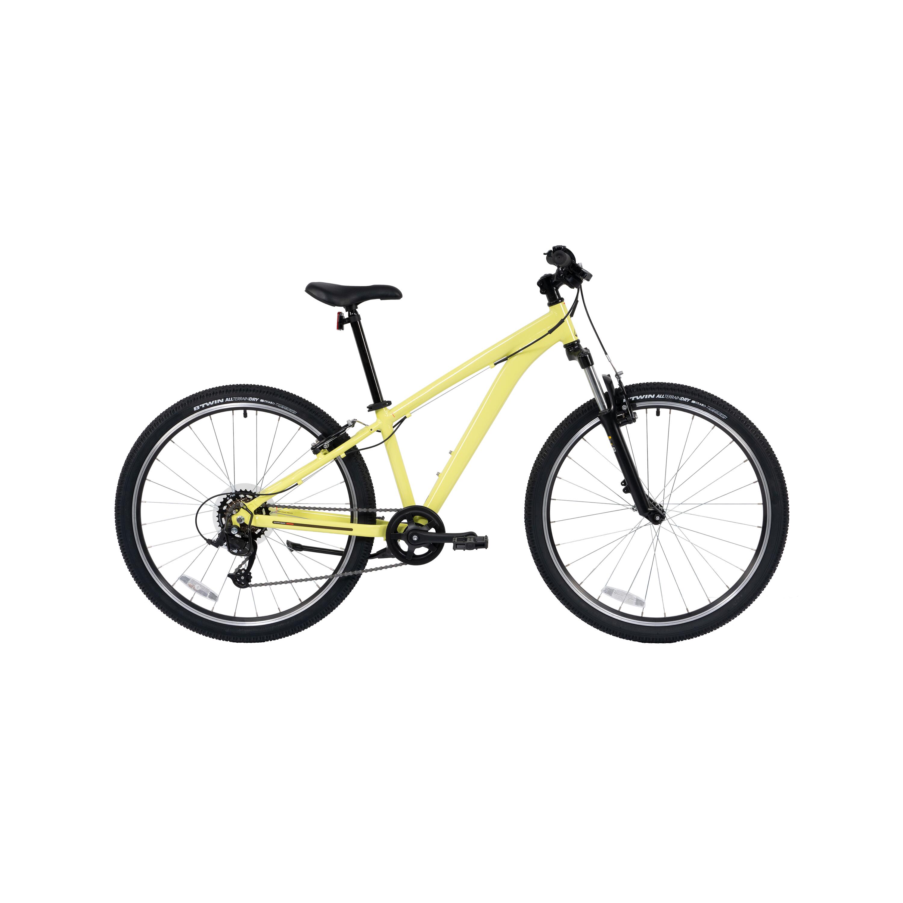 Kids Mountain Bike 26 Inch EXPL 500 (9 - 12 Years) MTB - Yellow