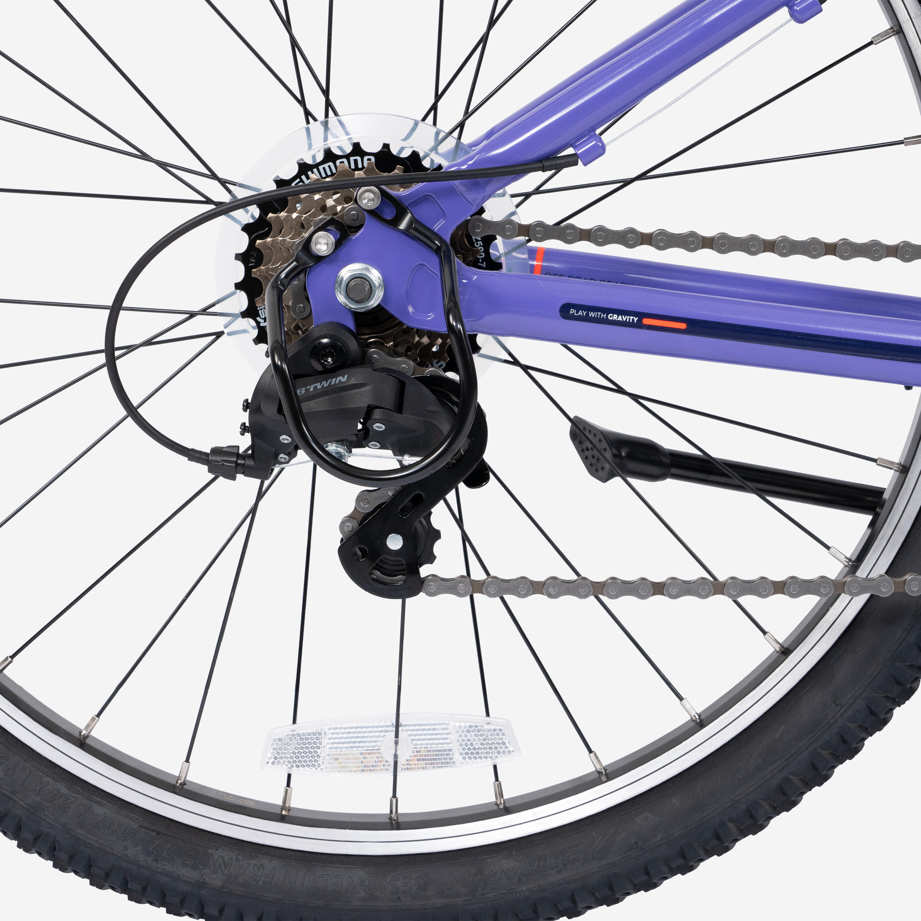 Vélo de montagne 24 po enfant, EXPL 500 CNFR 2/9