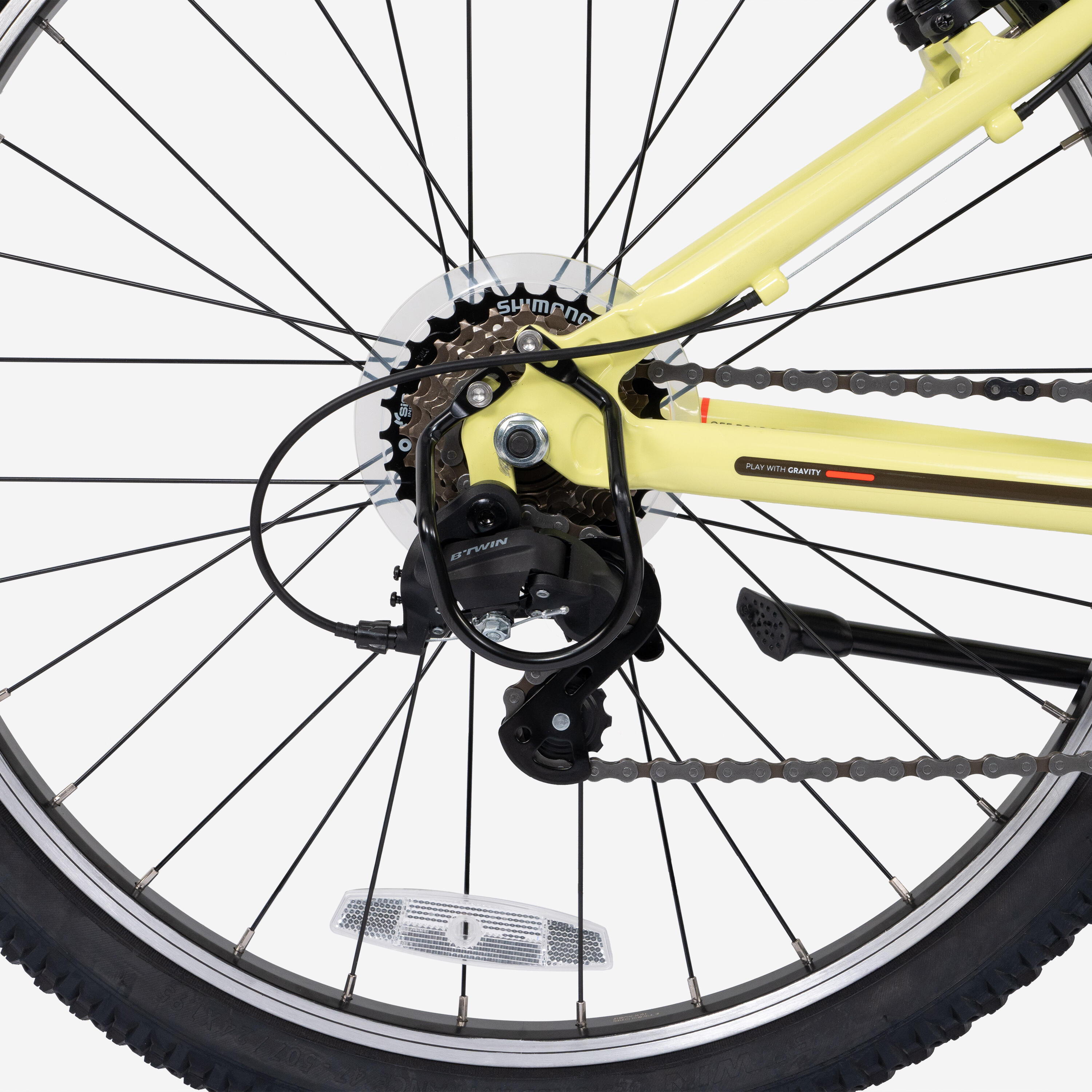 Vélo de montagne enfant 24 po, EXPL 500 CNFR 3/10