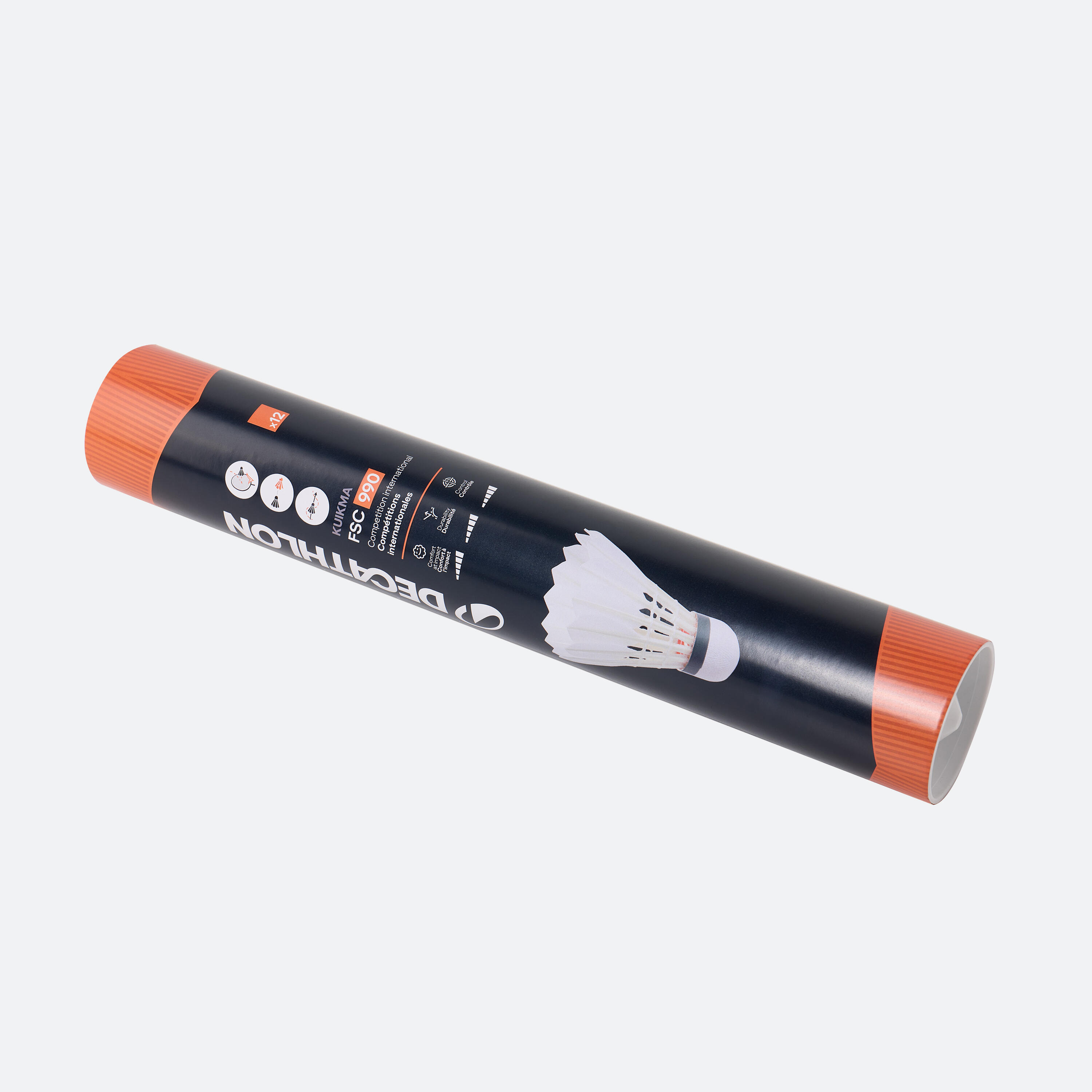 Volant plume De Badminton FSC 990 X 12 Vitesse 78 10/10