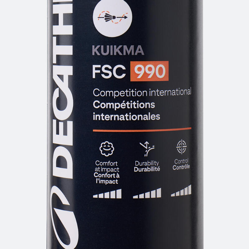 BADMINTONOVÉ PÉŘOVÉ MÍČKY FSC 990 SPEED 77 12 KS