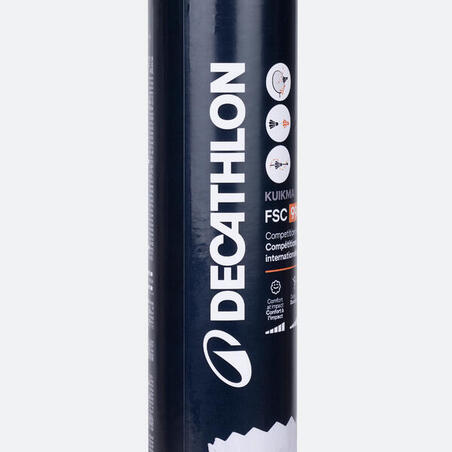 ВОЛАНЫ ДЛЯ БАДМИНТОНА FSC 990 СКОРОСТЬ 78 x 12 ШТ,