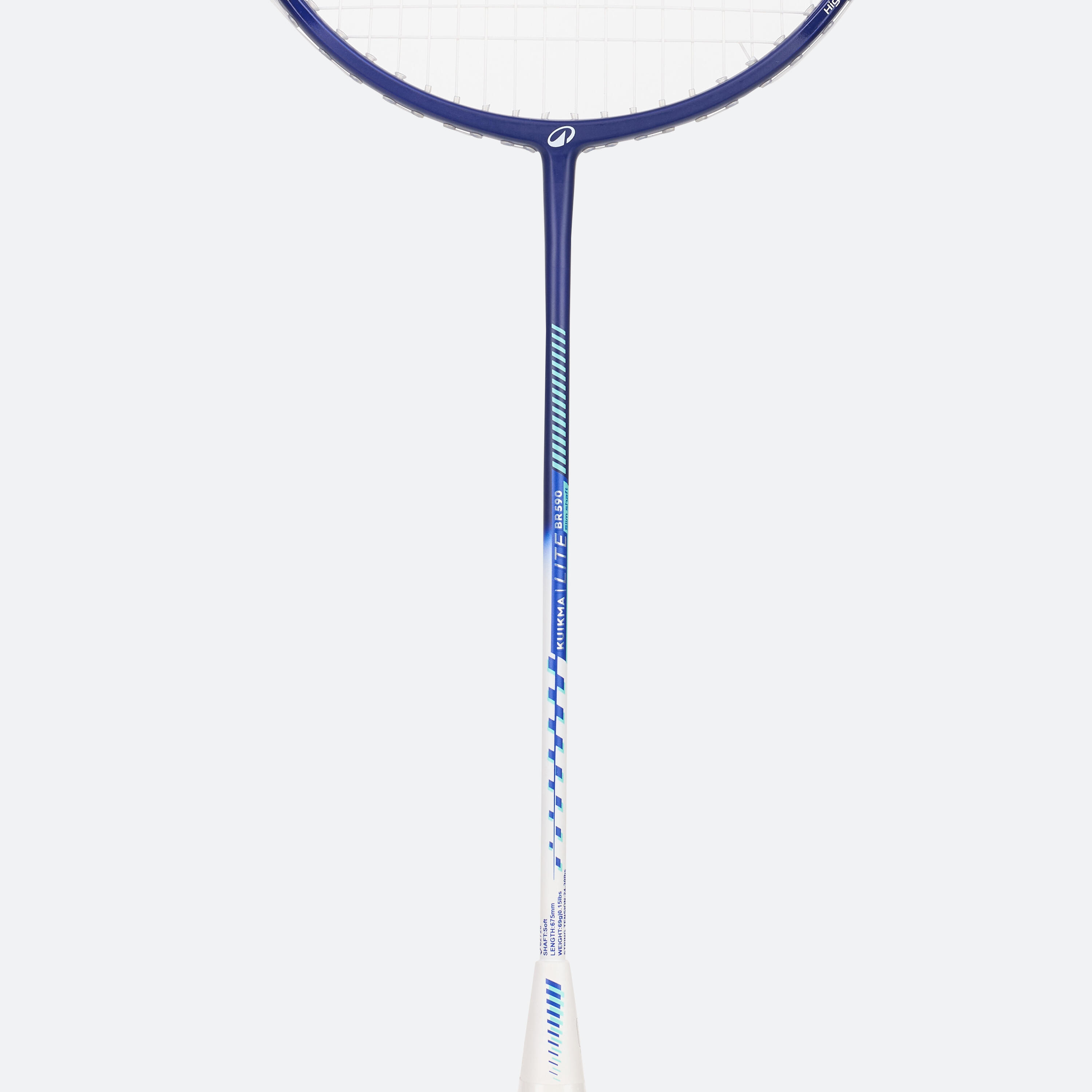 Racchetta badminton adulto BR 590 LITE turchese 5/8