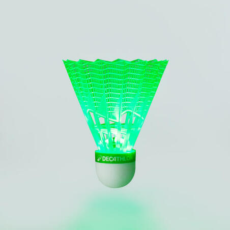 Набір із 3 пластикових воланів для бадмінтону PSC 130 Nite *3