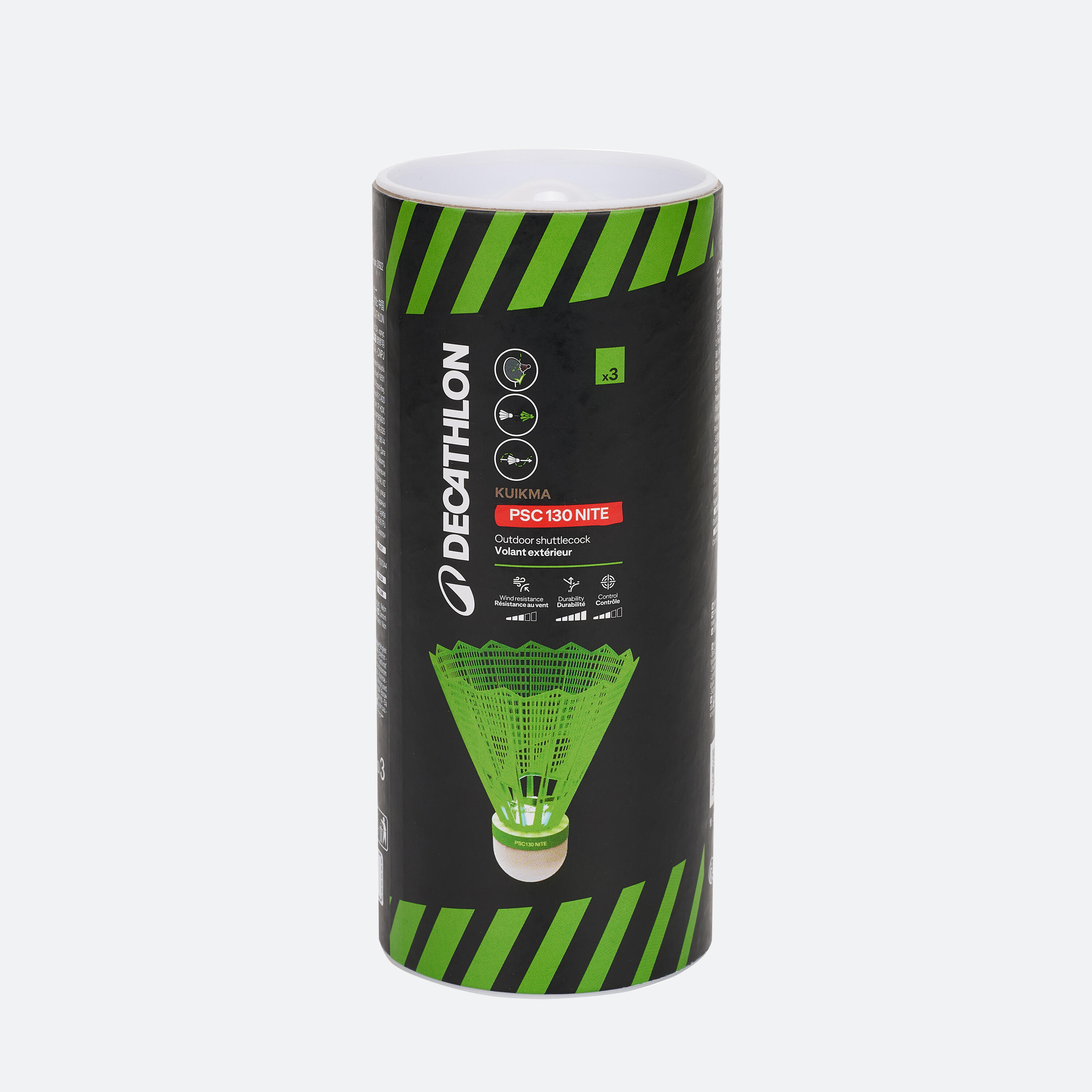 Volani badminton PSC 130 NITE plastica x3 5/17