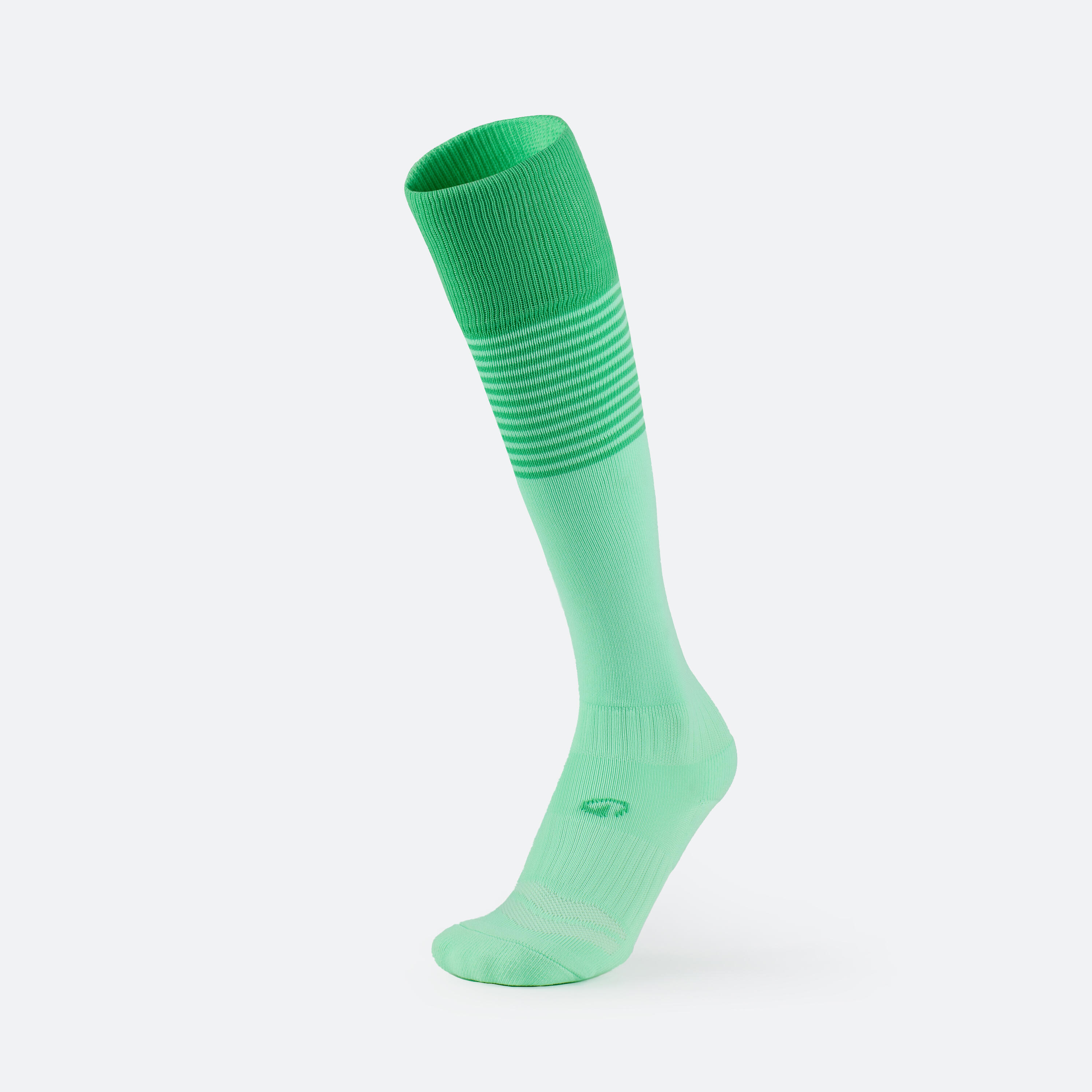 Kids’ Soccer High-Rise Socks, Viralto  - KIPSTA