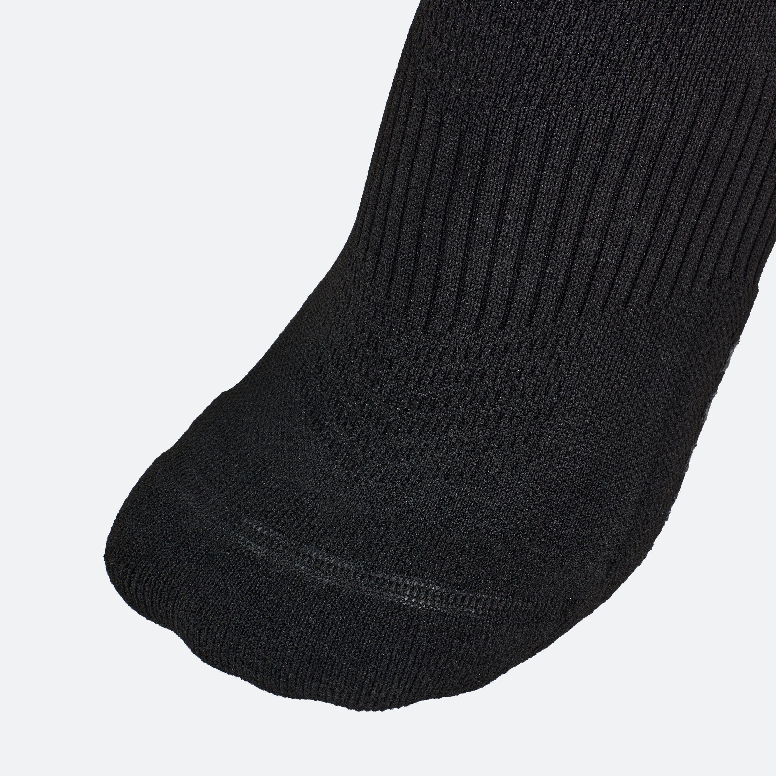 Kids' Short Grippy Football Socks Viralto MiD - Black -  2