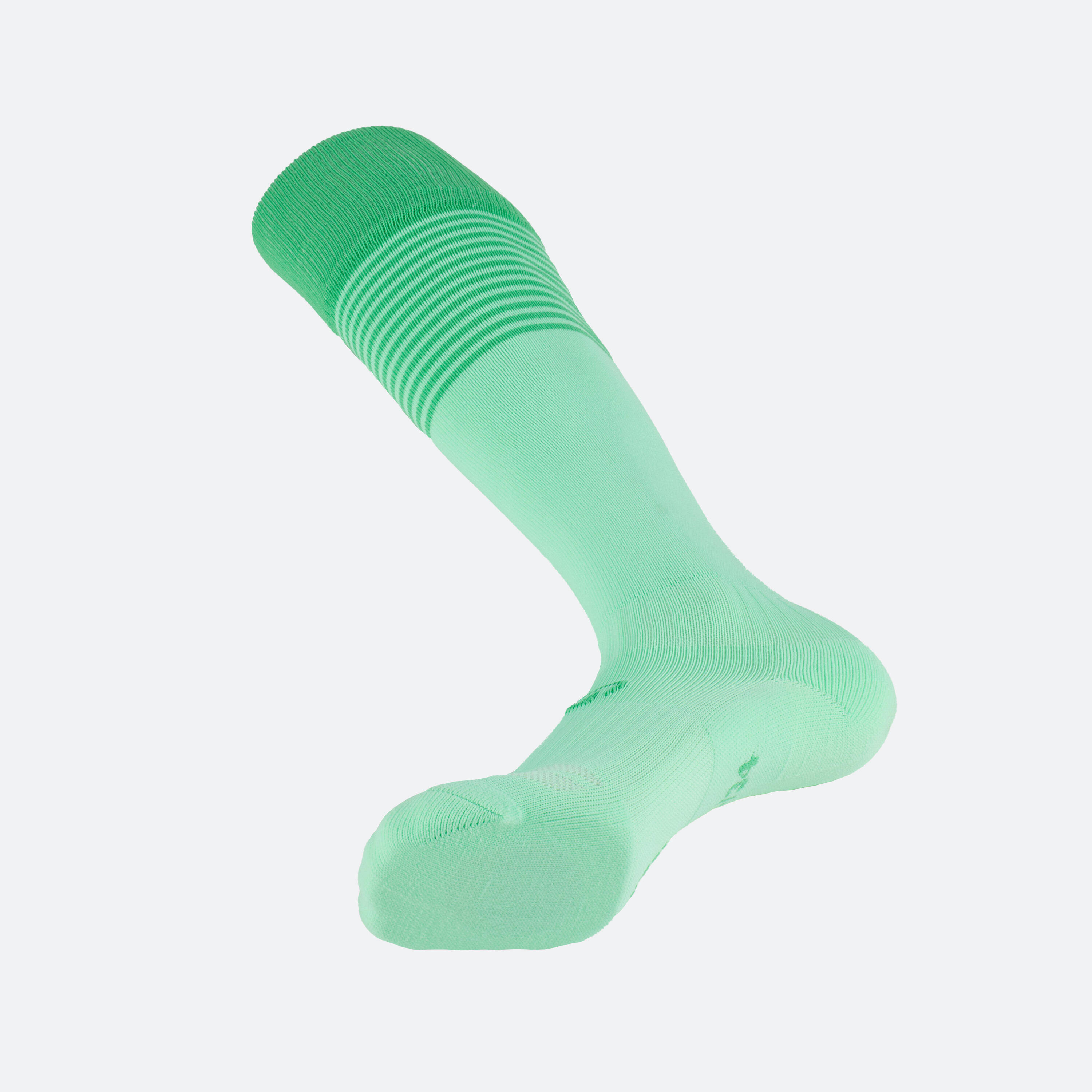 Kids' Football High-Rise Socks Viralto Boreal - Green / Navy -  4