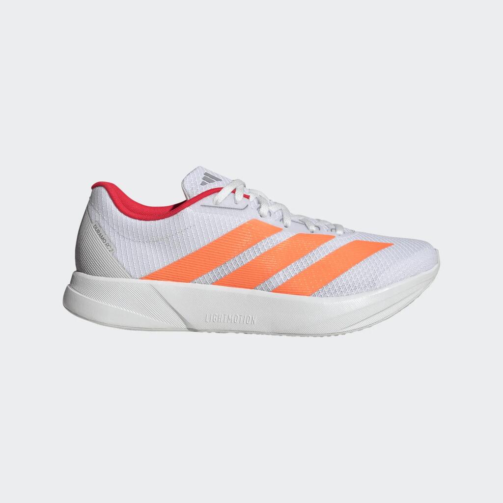Tenis Running Adidas Duramo RC2 Hombre - Blanco Naranja 