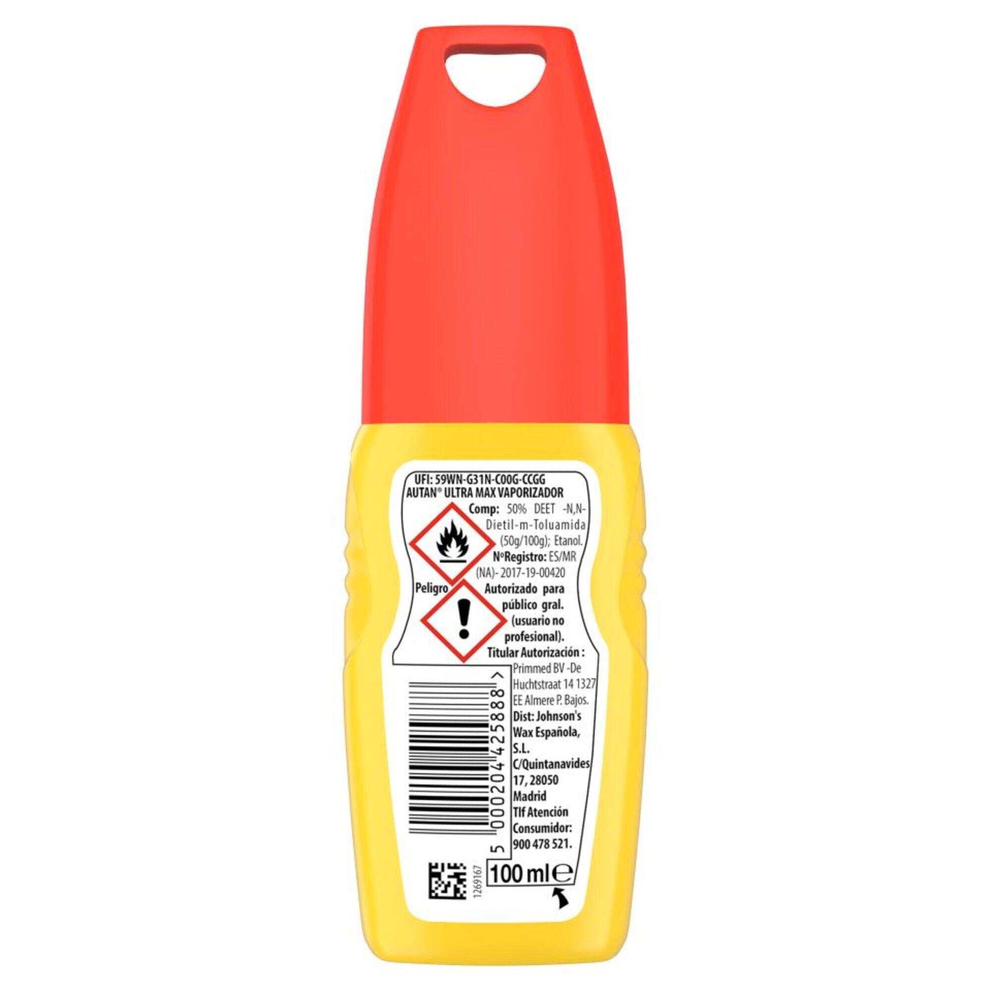 Autan Ultra Max Vaporizador 100ml 2/2