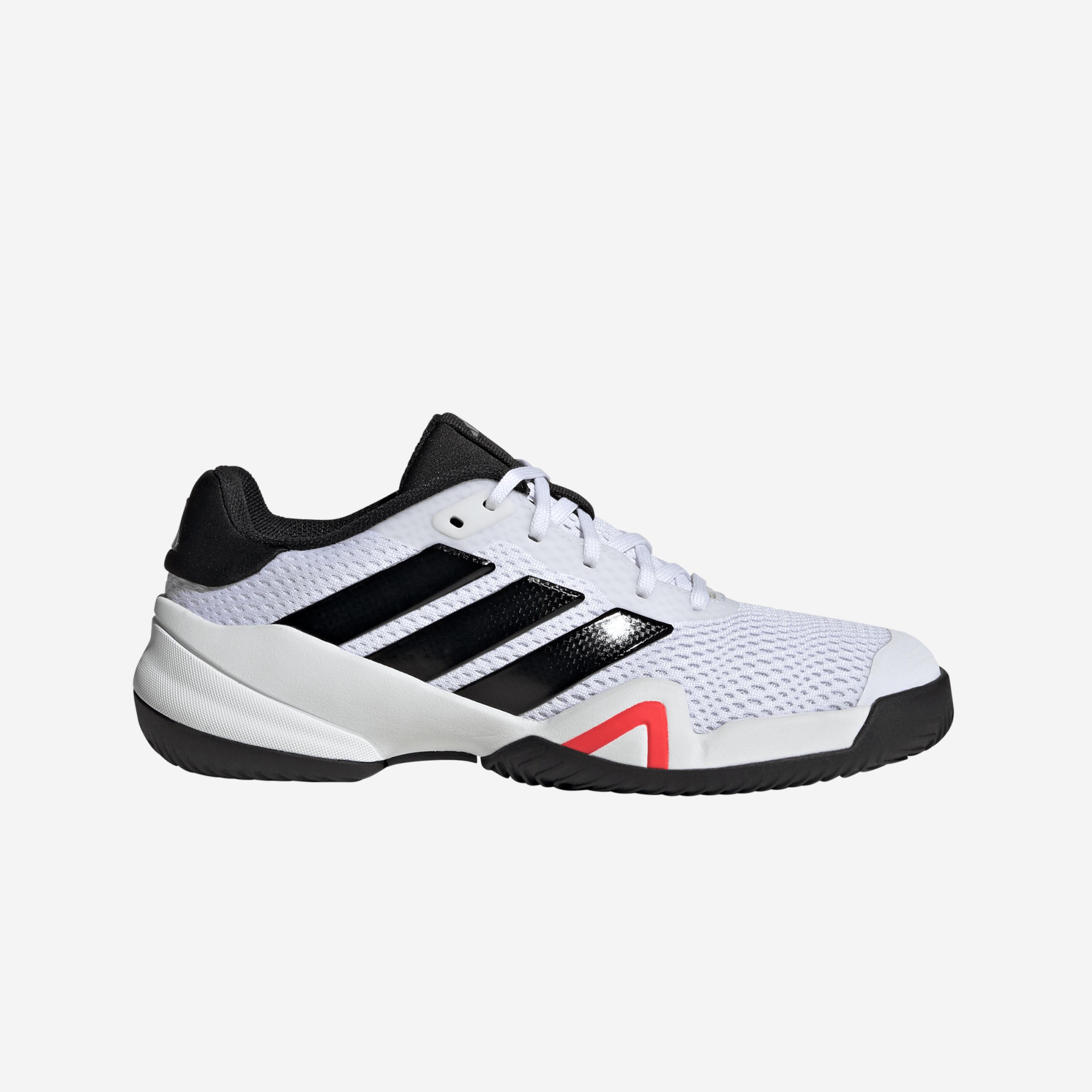 ADIDAS Scarpe tennis bambino ADIDAS BARRICADE JR bianco-nero-rosso