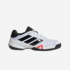Zapatillas de tenis multipista niño, Barricade JR blanco negro rojo