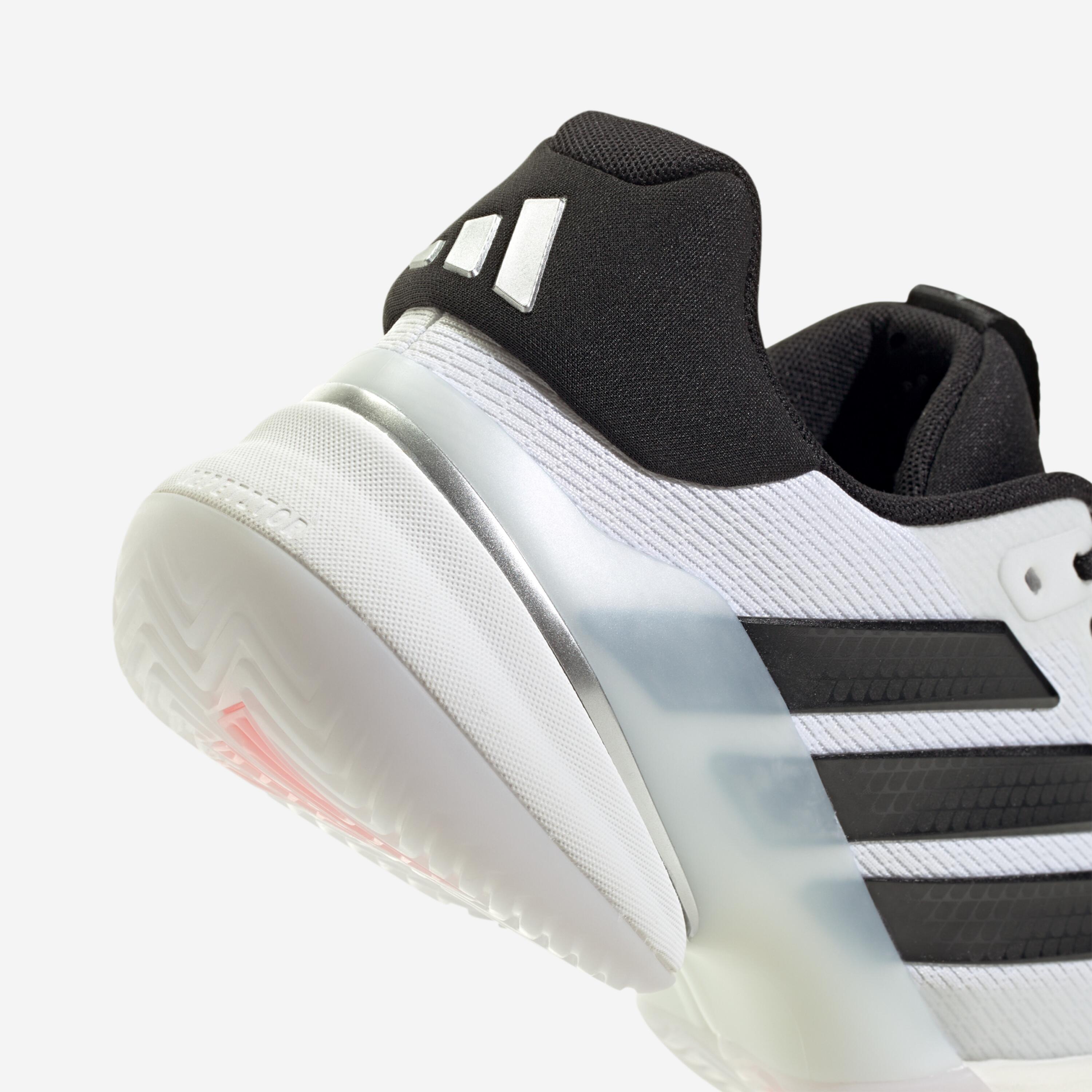 Chaussures de tennis multicourt homme, Barricade 14 noir blanc rouge 6/8