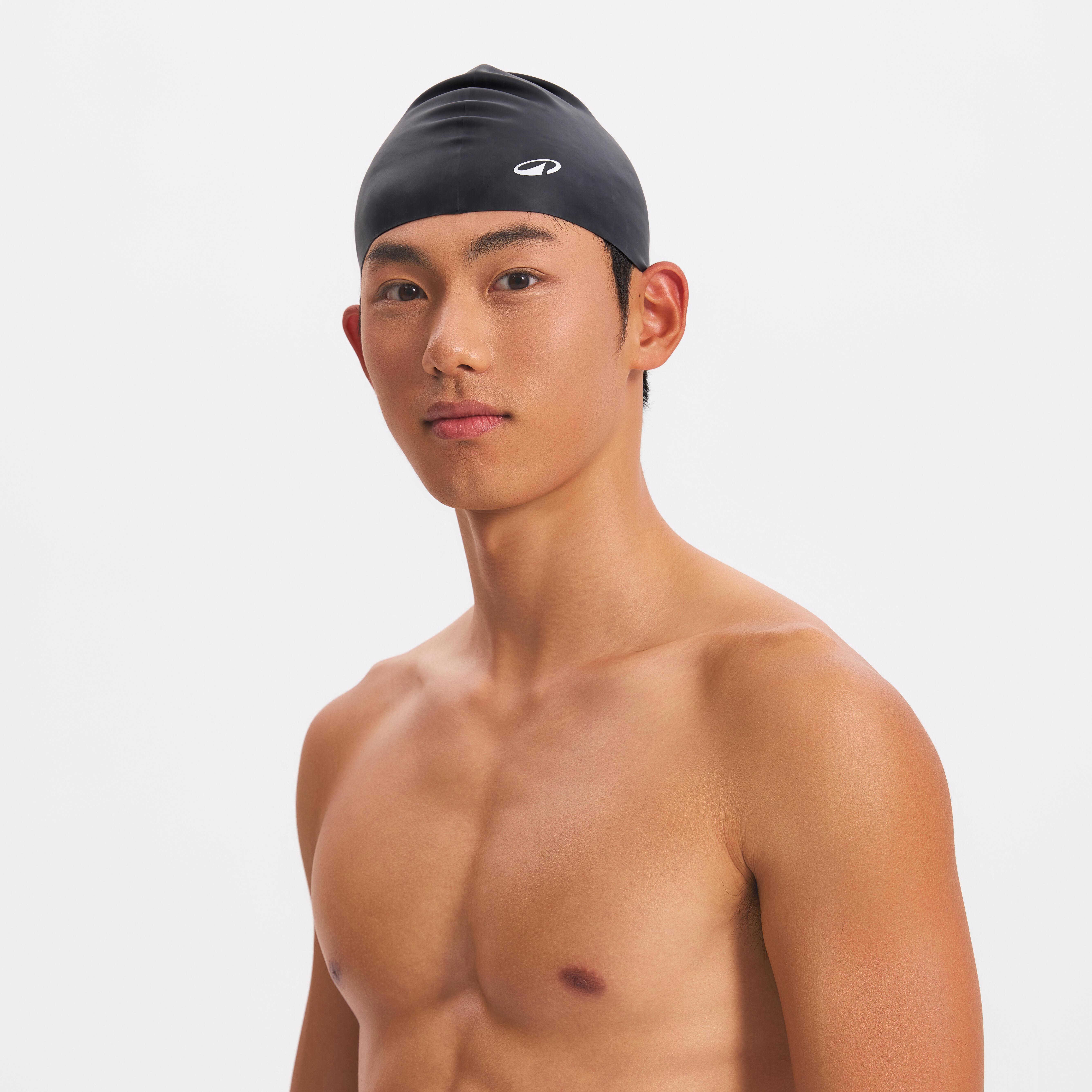 Silicone Swim Cap - Black