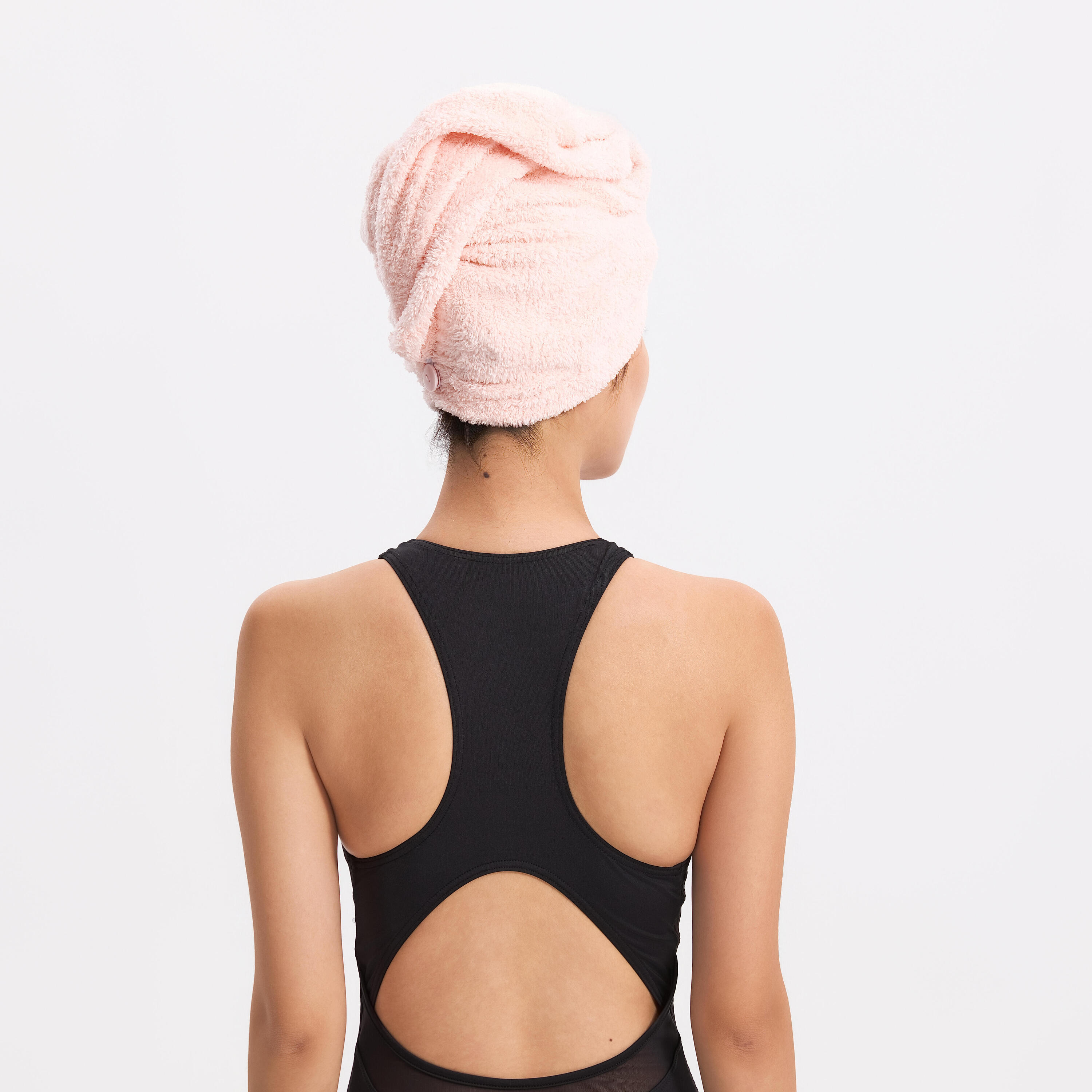 Toalla Pelo Rosa Claro Microfibra Suave 8/29
