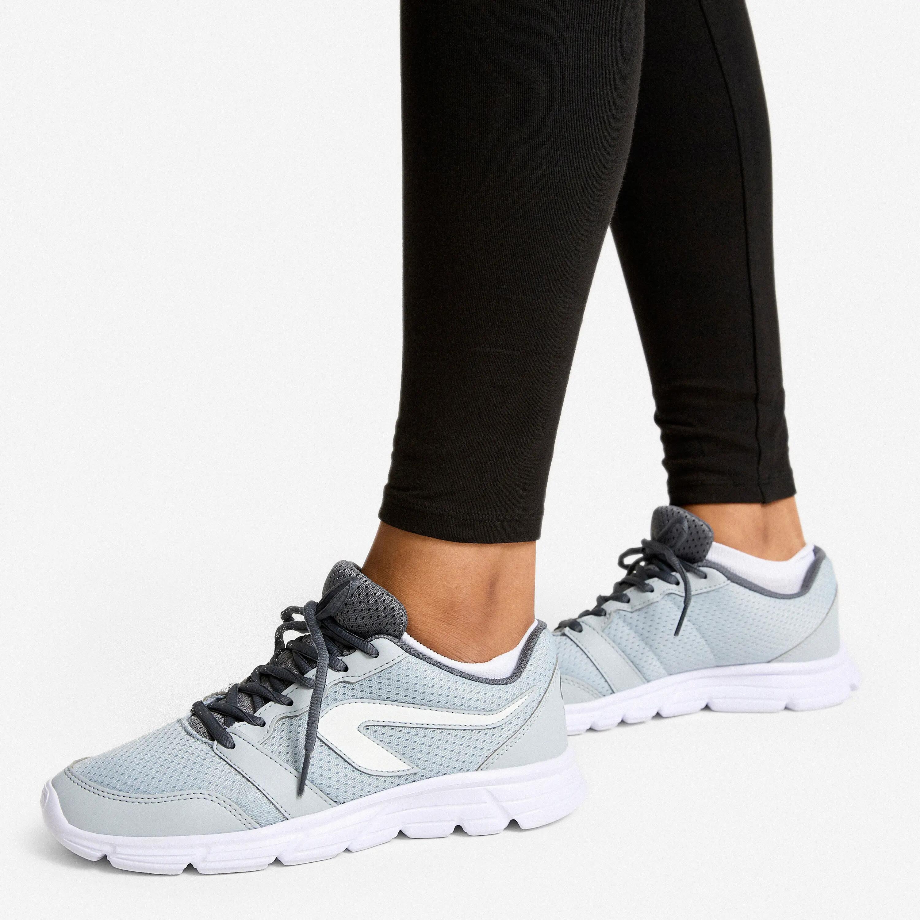 Leggings de desporto clássicas em algodão e extensíveis mulher, preto 12/20