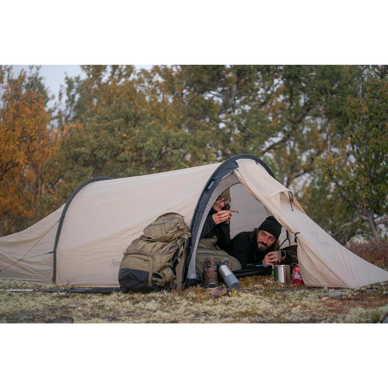 Sac de dormit de trekking 0°C din puf, ușor și compact, MT900