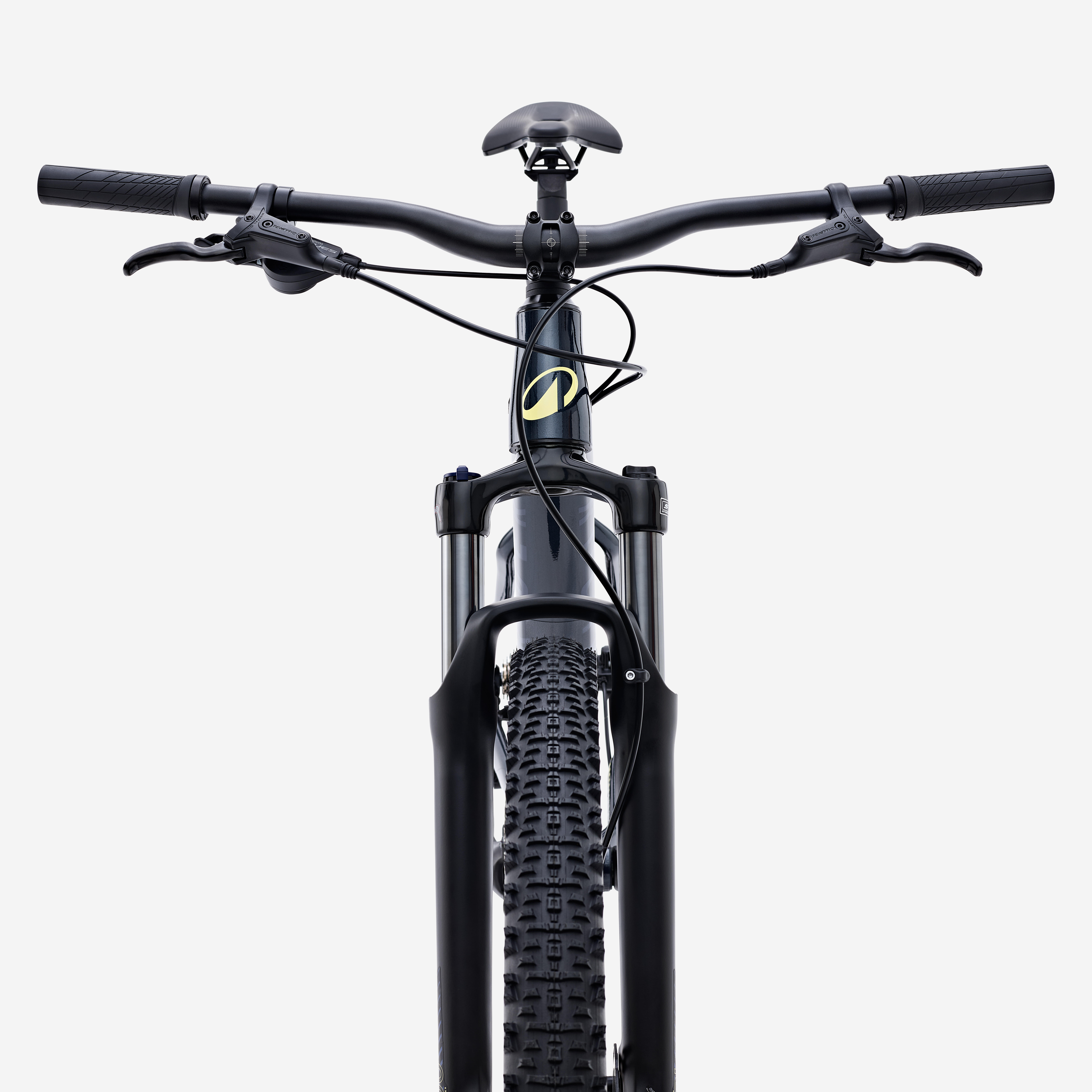 ROCKRIDER Horský bicykel XC RACE 500 29" hliníkový rám modrý S (150-164 cm) · záber 9