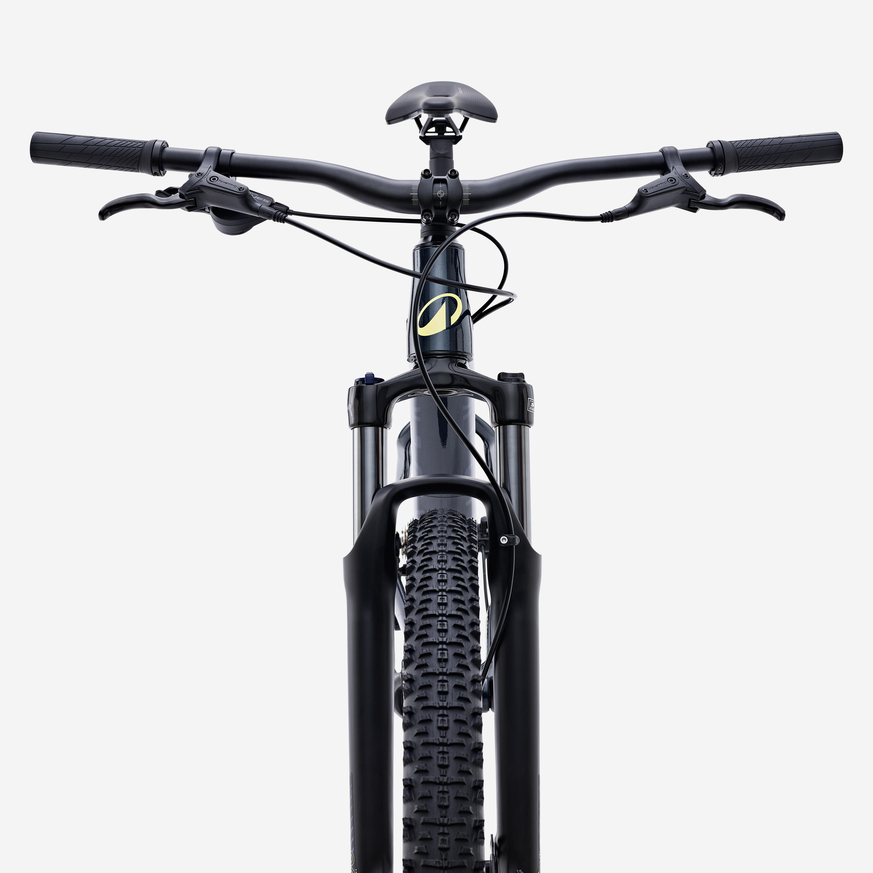 Semi-Rigid Aluminum Frame Touring Mountain Bike 29 in, Race 500 8/8