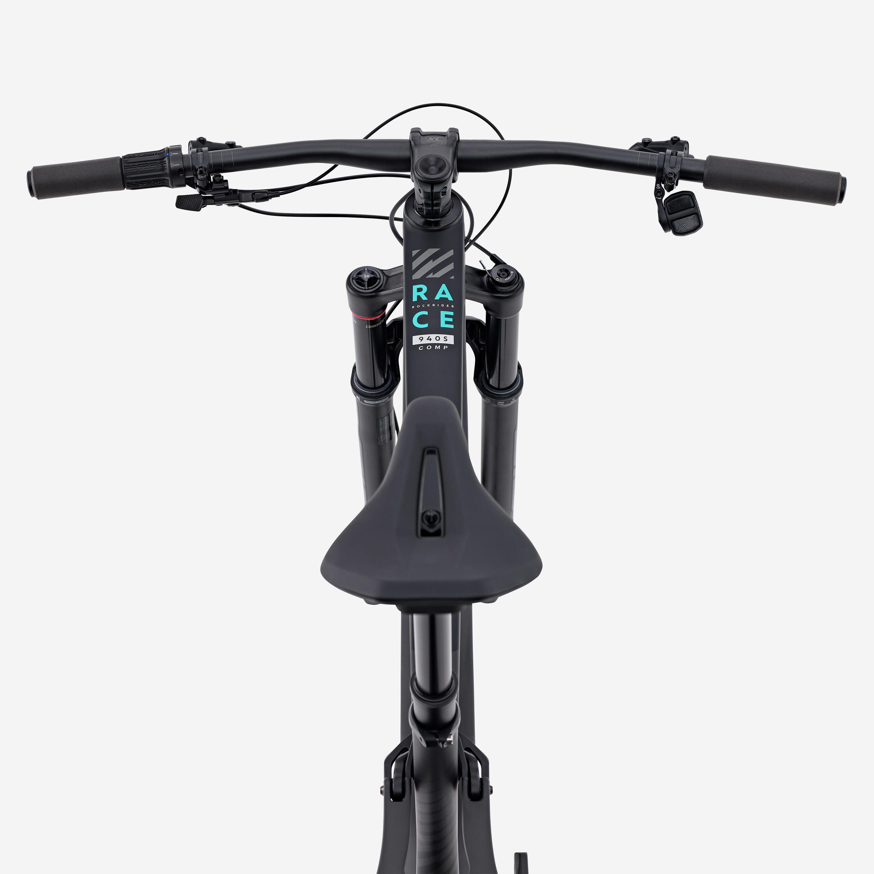 Bicicleta BTT Suspensão Integral XC 29" Quadro em Carbono RACE 940 S COMP Preto 7/8