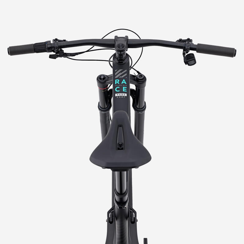 Bicicletă MTB cu suspensie integrală XC 29" cadru carbon RACE 940 S COMP Negru