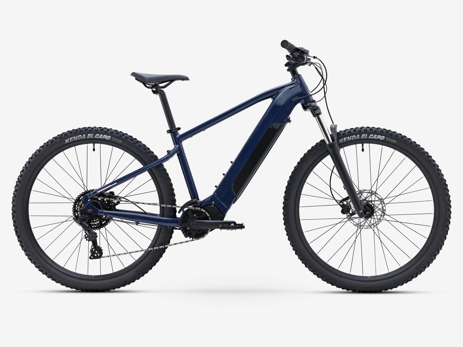 Bicicleta eléctrica montaña 29" Rockrider E-Expl 140 azul