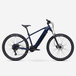 Vélo VTT électrique randonnée semi-rigide 29" Cadre Aluminium, E-EXPL 140 bleu