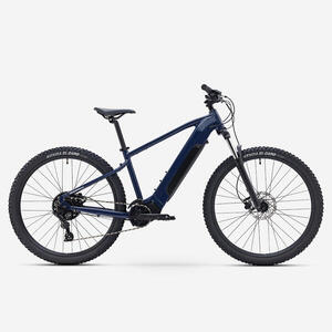 Bicicleta eléctrica montaña 29" Rockrider E-Expl 140 azul motor central
