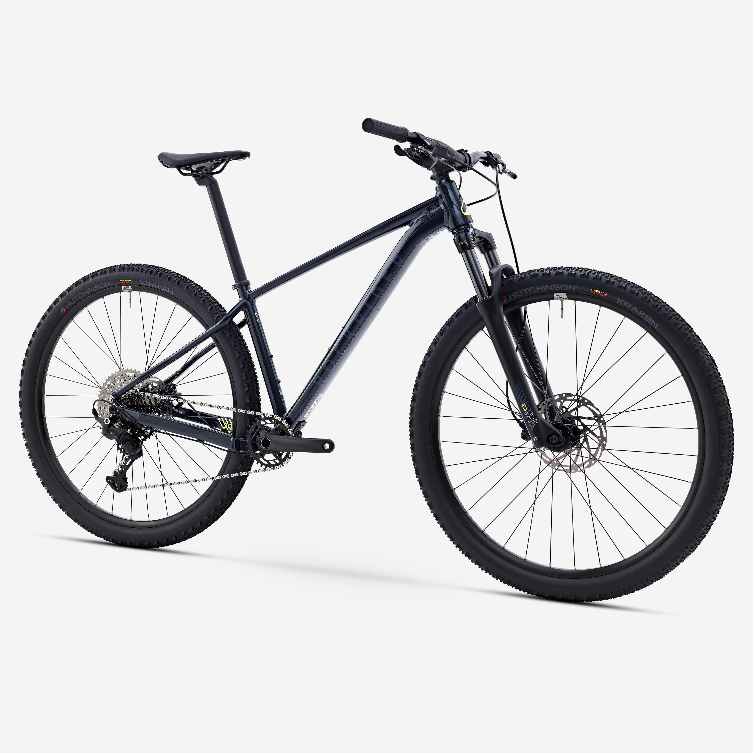 Semi-Rigid Aluminum Frame Touring Mountain Bike 29 in, Race 500 2/8