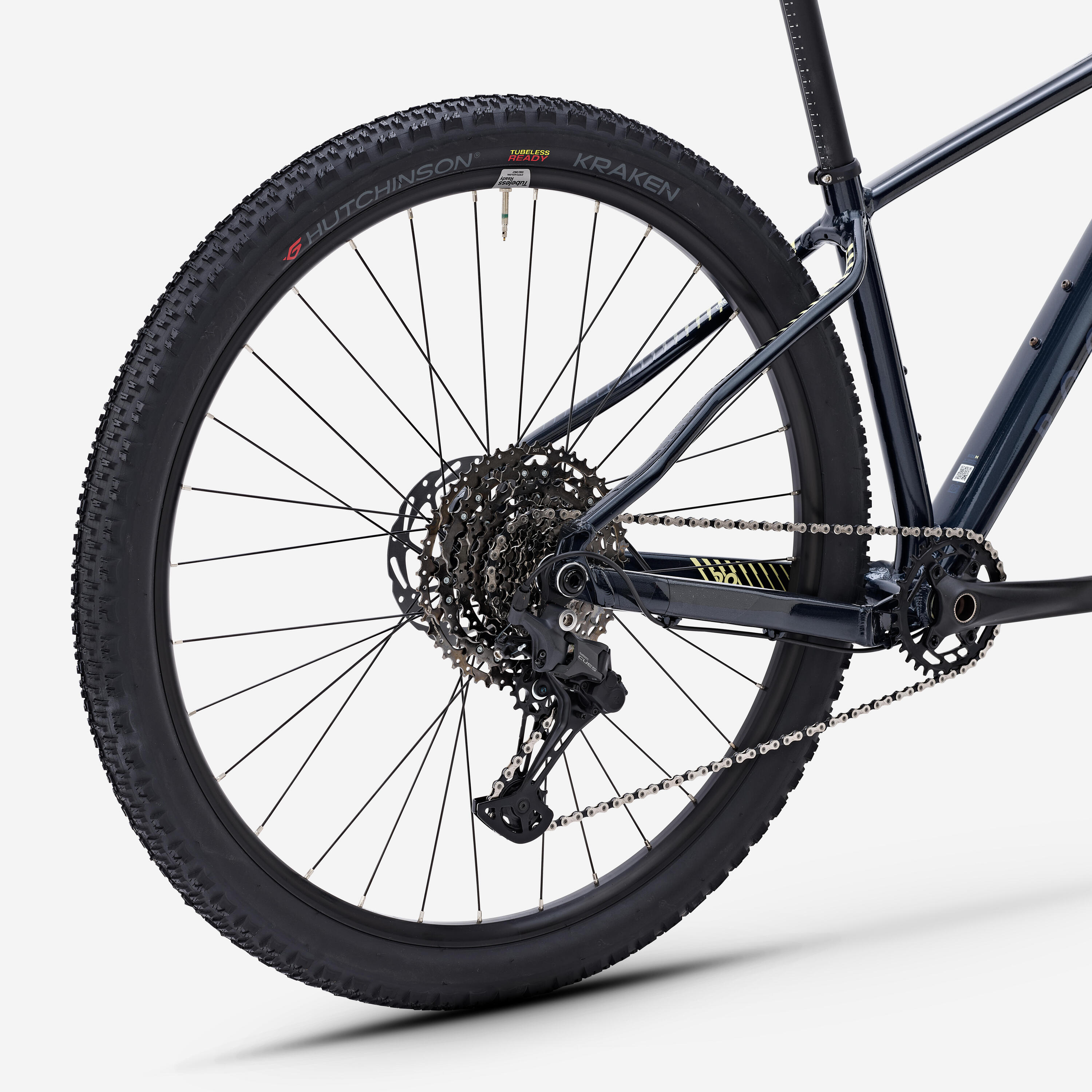 Semi-Rigid Aluminum Frame Touring Mountain Bike 29 in, Race 500 5/8