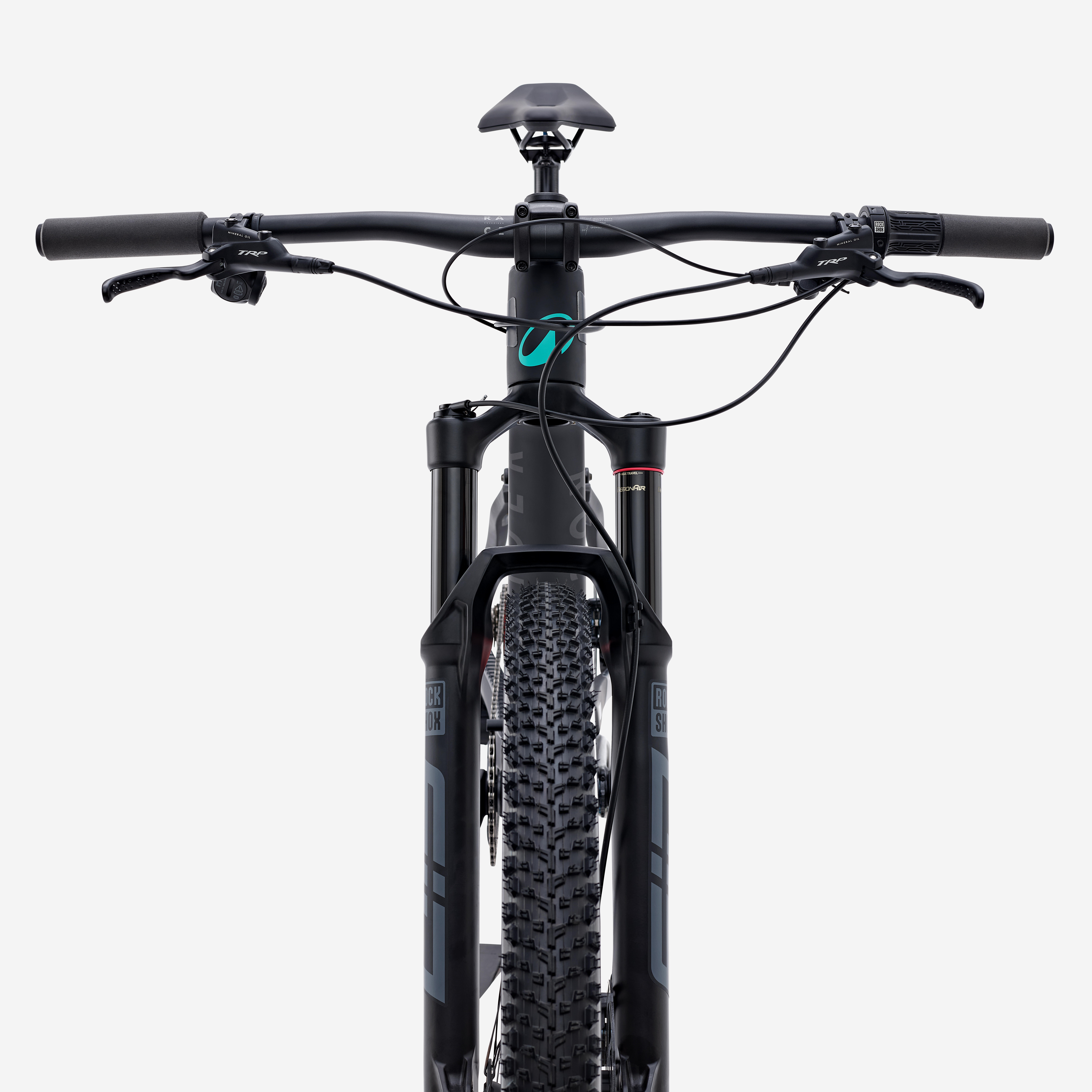 ROCKRIDER Celoodpružený horský bicykel XC RACE 940S COMP 29" karbón čierny L (175-184 cm) · záber 9