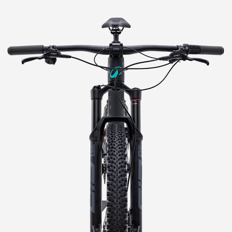 Bicicletă MTB cu suspensie integrală XC 29" cadru carbon RACE 940 S COMP Negru